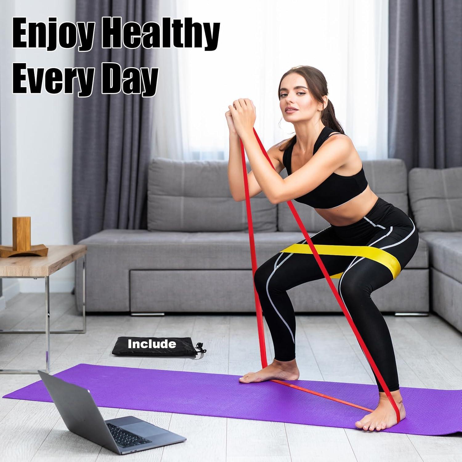 Juego de 6 Bandas de Resistencia CHUNNIN para Ejercicio