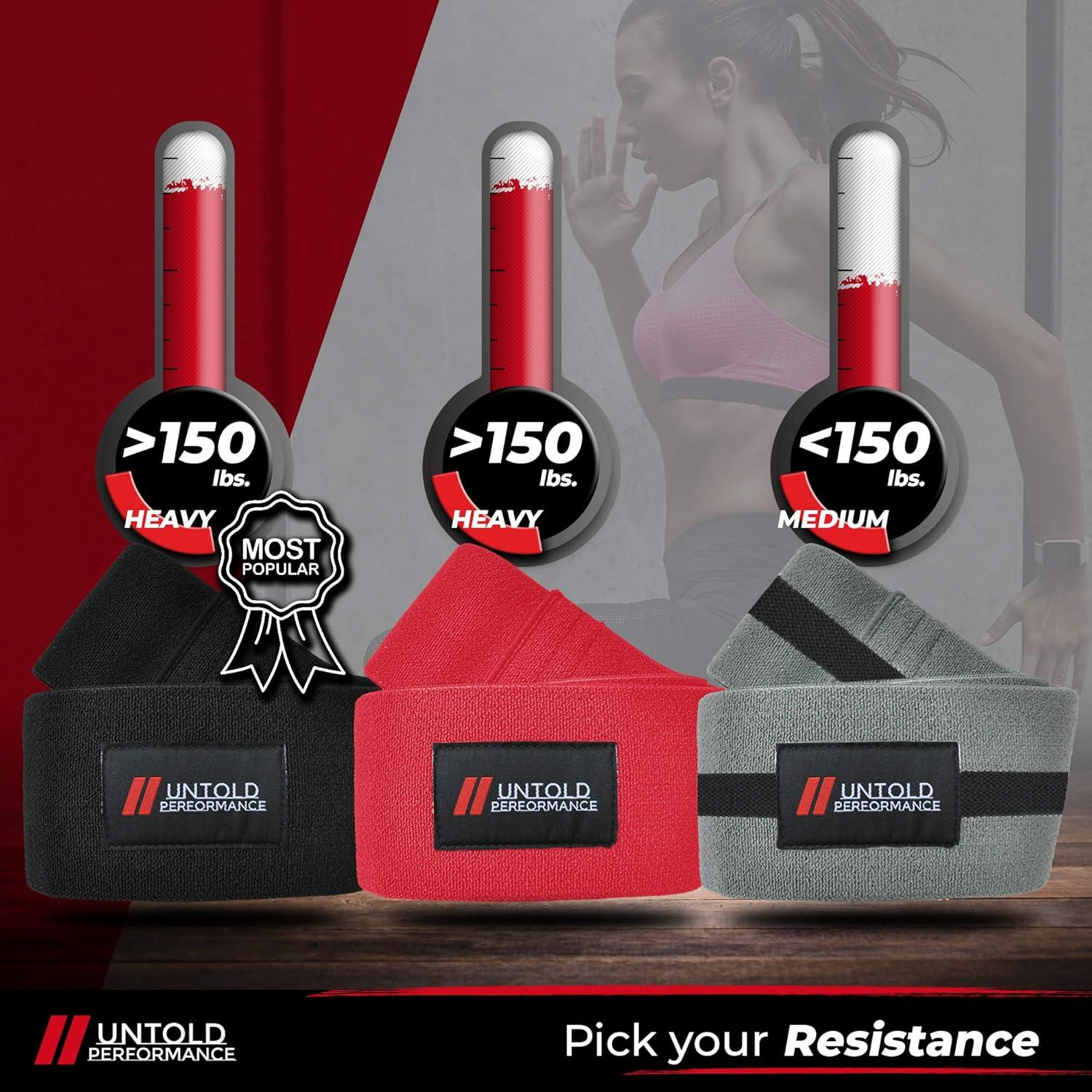 Bandas de Resistencia Pesadas Rendimiento No Contado 35.56x8.26cm