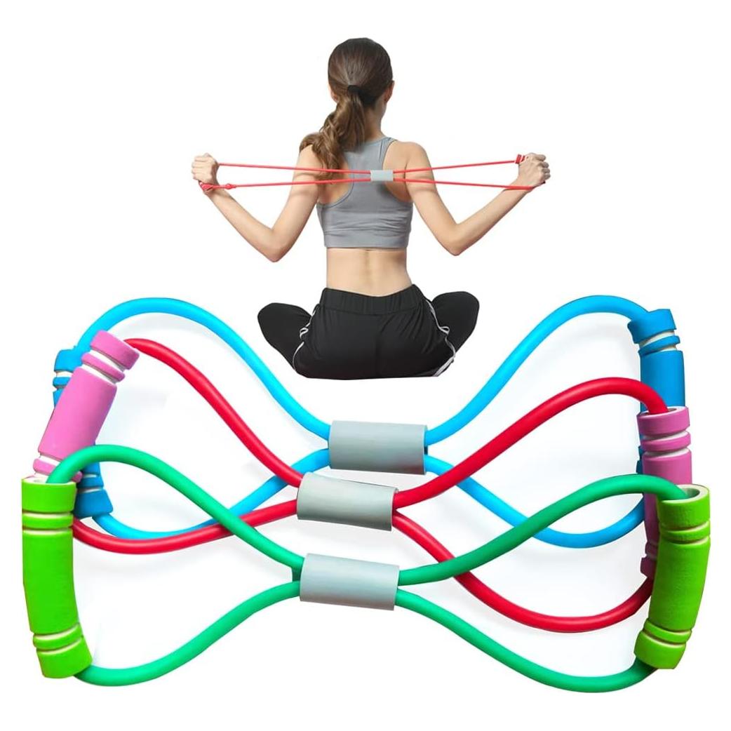Banda de Resistencia AIYAYI para Yoga y Estiramiento - Ligera