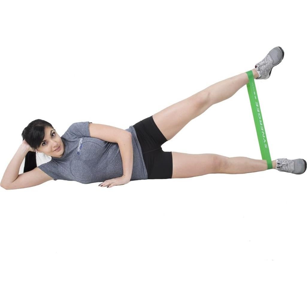 Bandas de Resistencia Mini Loop Synergee 10 Unidades Amarillo