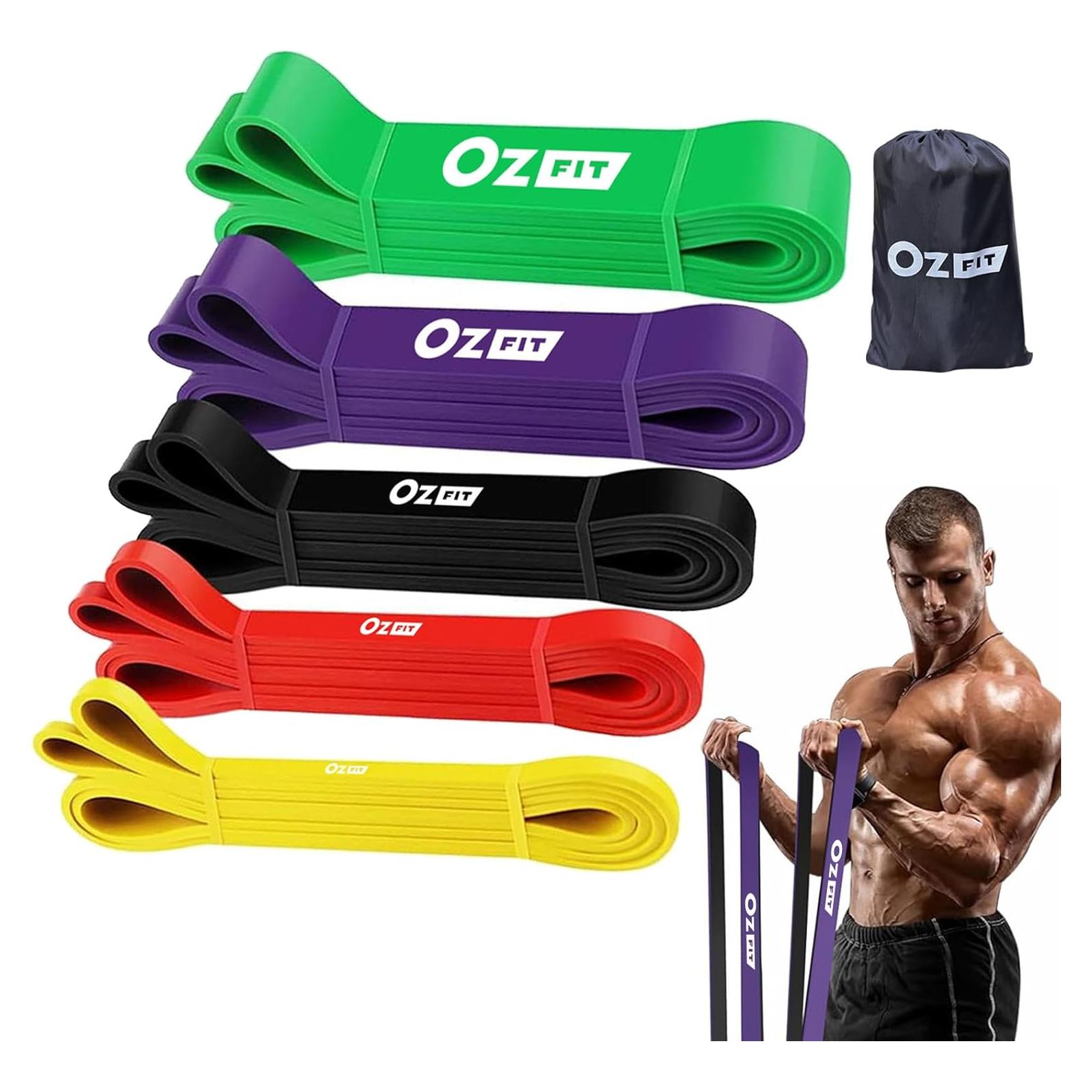 Bandas de Resistencia OZFIT - 5 Niveles para Entrenamiento