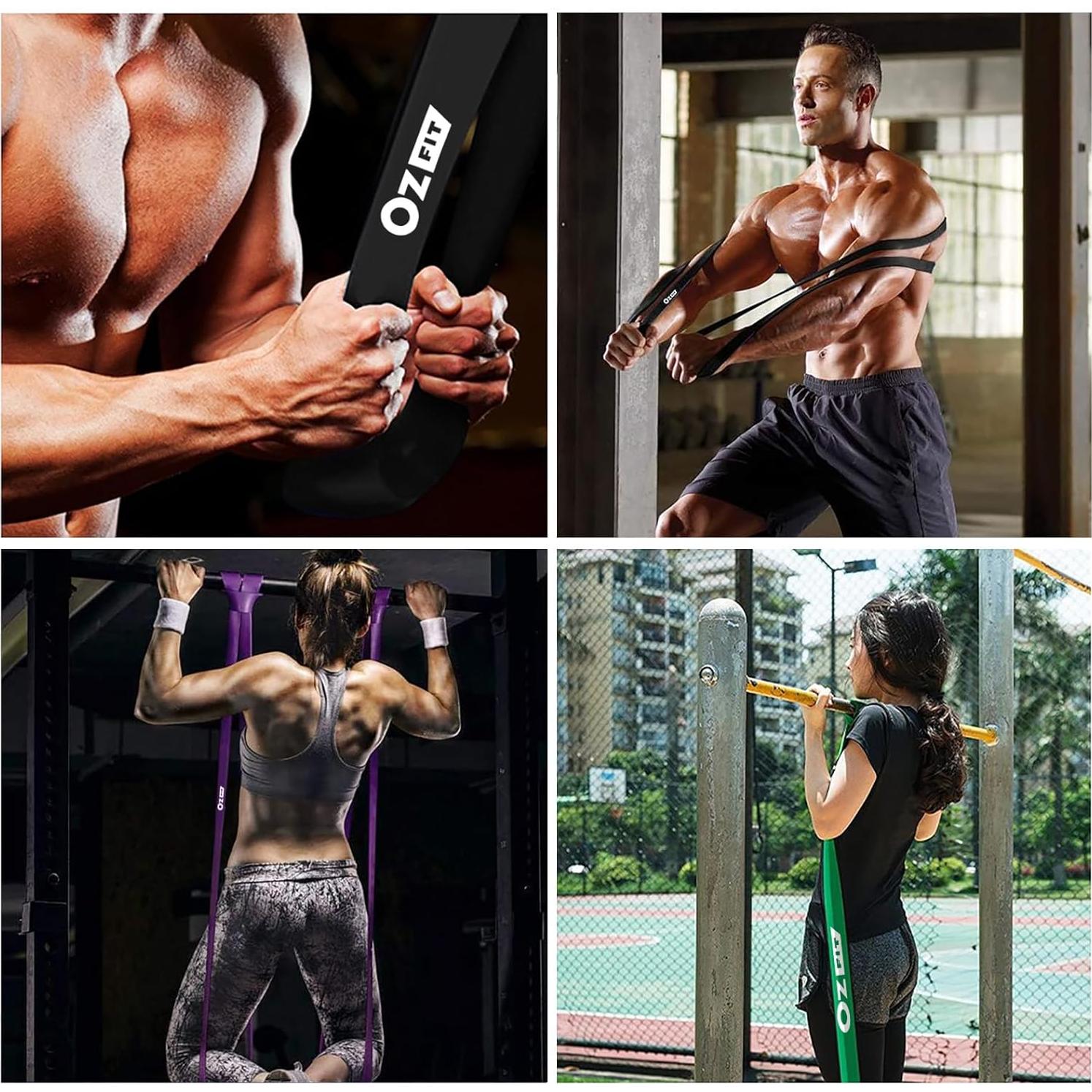 Bandas de Resistencia OZFIT - 5 Niveles para Entrenamiento