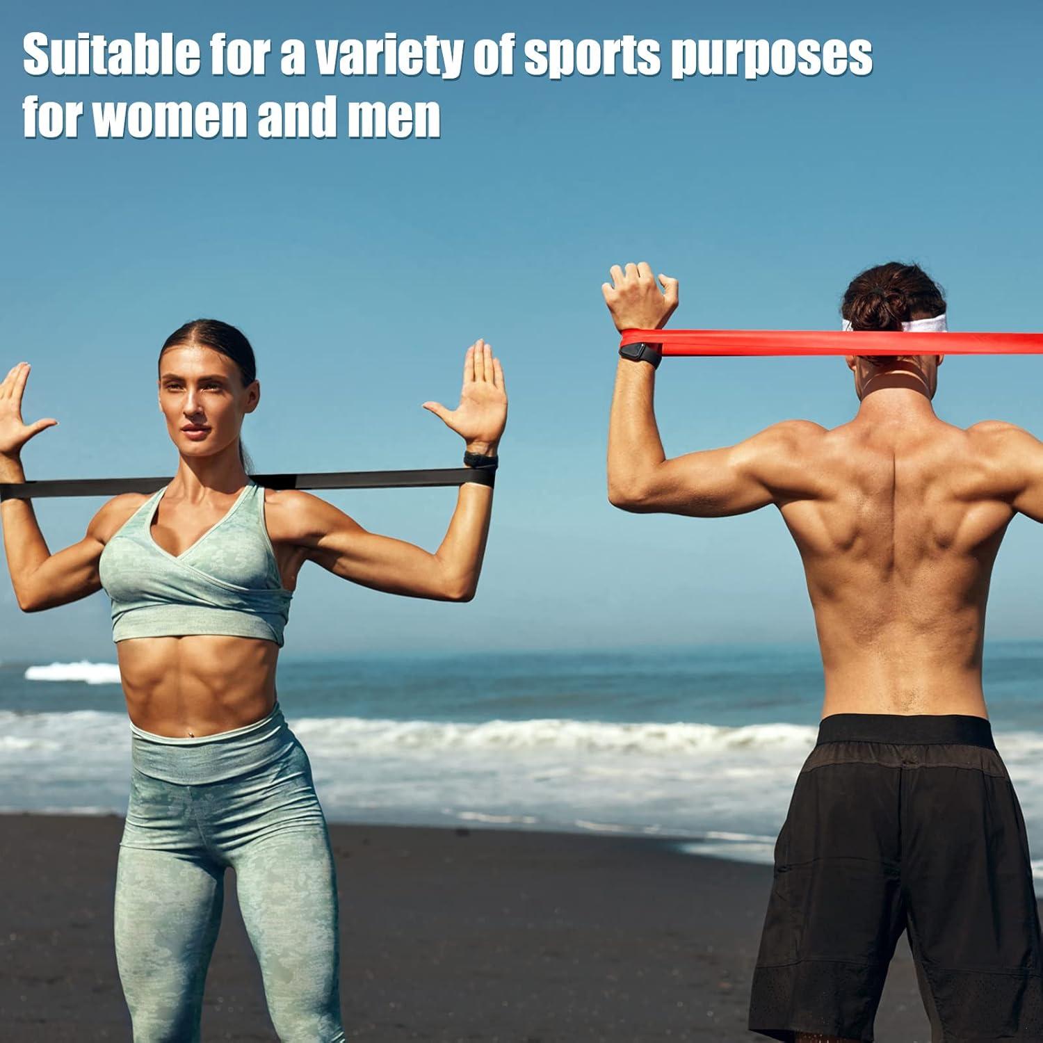 Deekin 20 Bandas de Resistencia 4.5-52.2 kg para Ejercicio