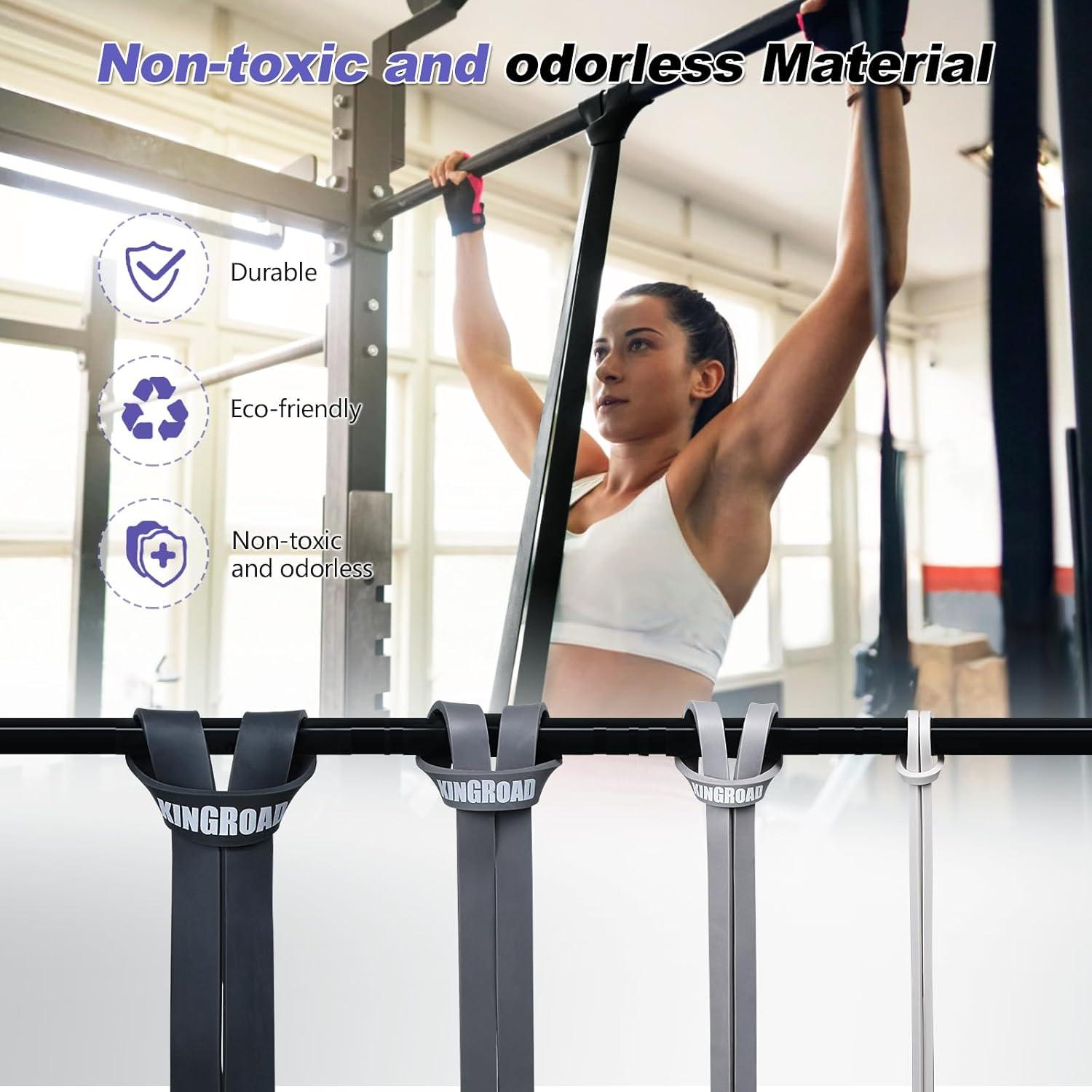 Bandas de Resistencia Kingroad - Juego de 5 Bandas para Ejercicio