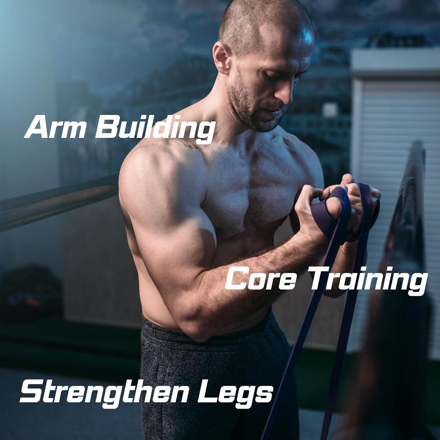 Bandas de Resistencia FeeNex - Set de 5 Niveles para Fitness