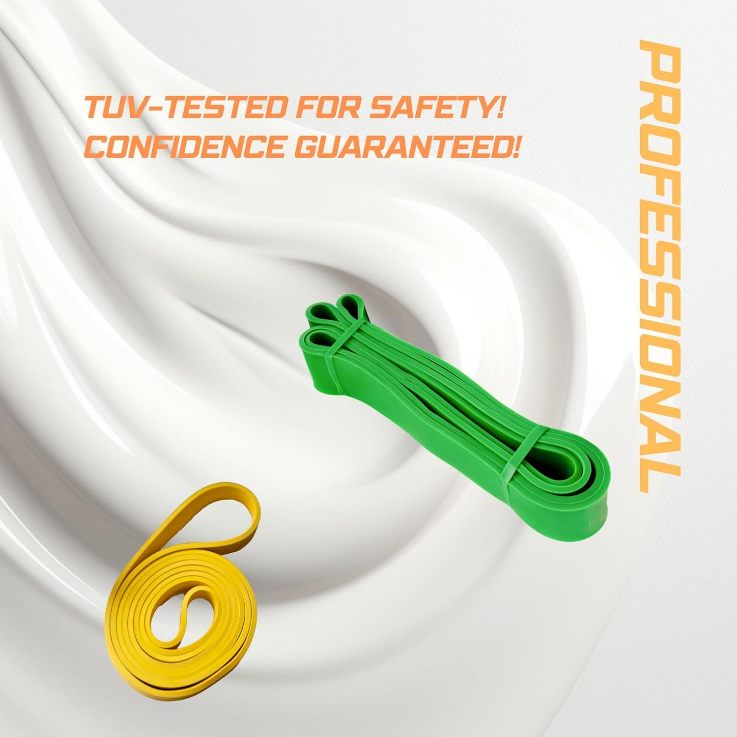 Bandas de Resistencia FeeNex - Set de 5 Niveles para Fitness