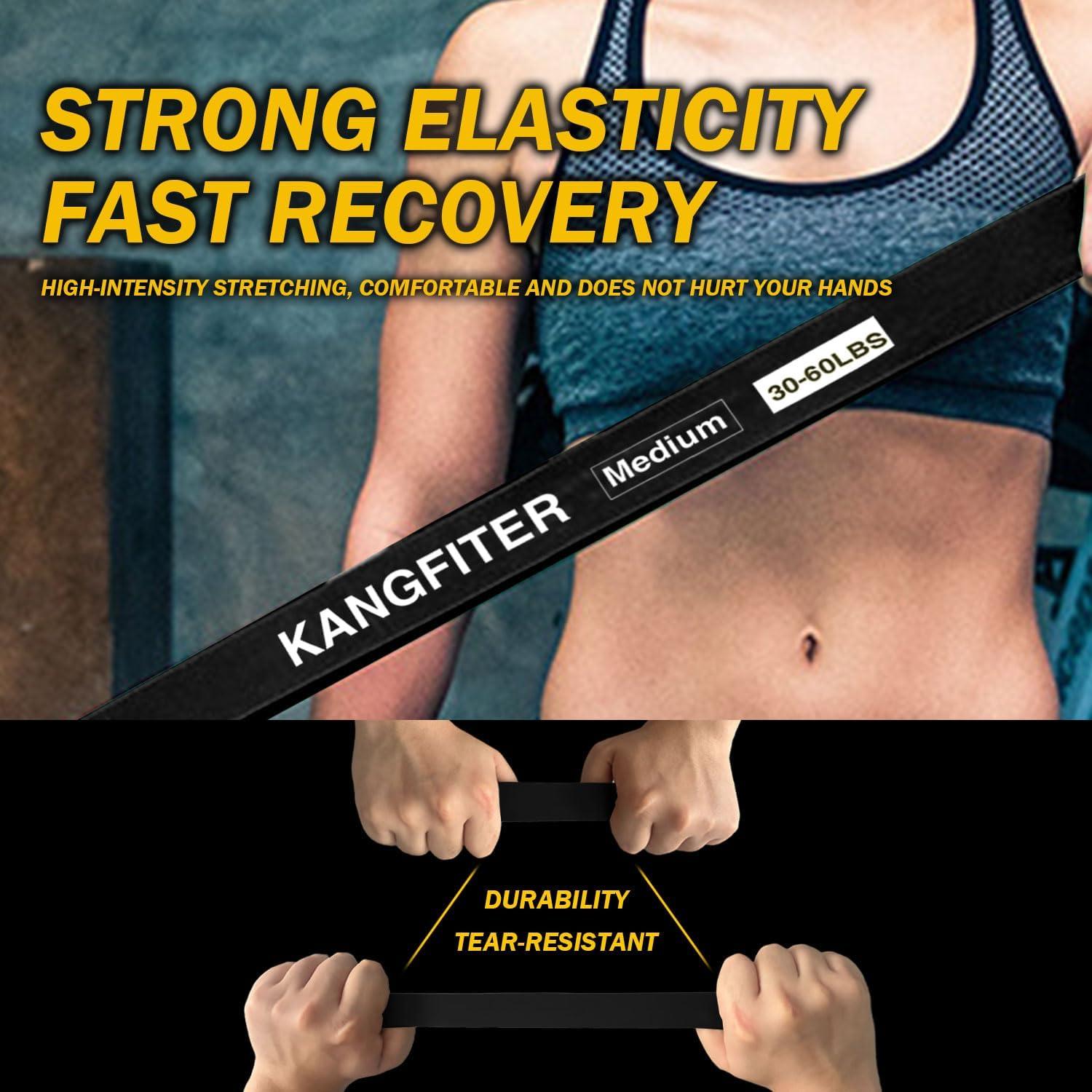 Bandas de Resistencia KANGFITER 3 Niveles para Entrenamiento