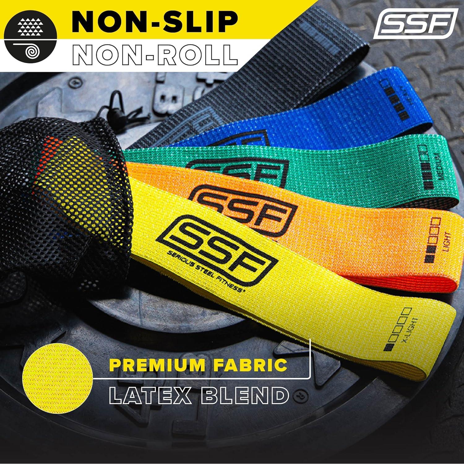 Conjunto de Bandas de Resistencia Serious Steel Fitness - 5 Niveles