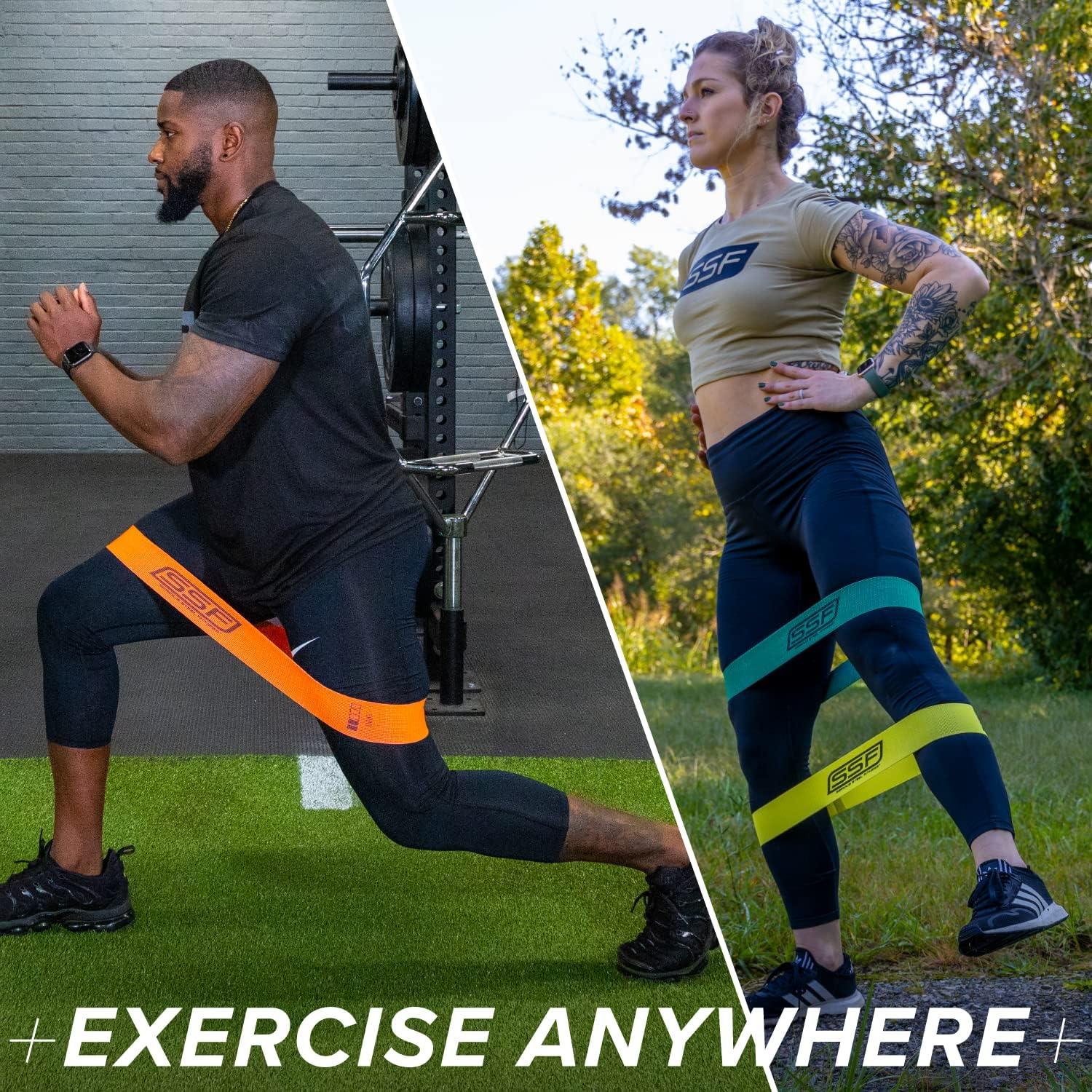 Conjunto de Bandas de Resistencia Serious Steel Fitness - 5 Niveles