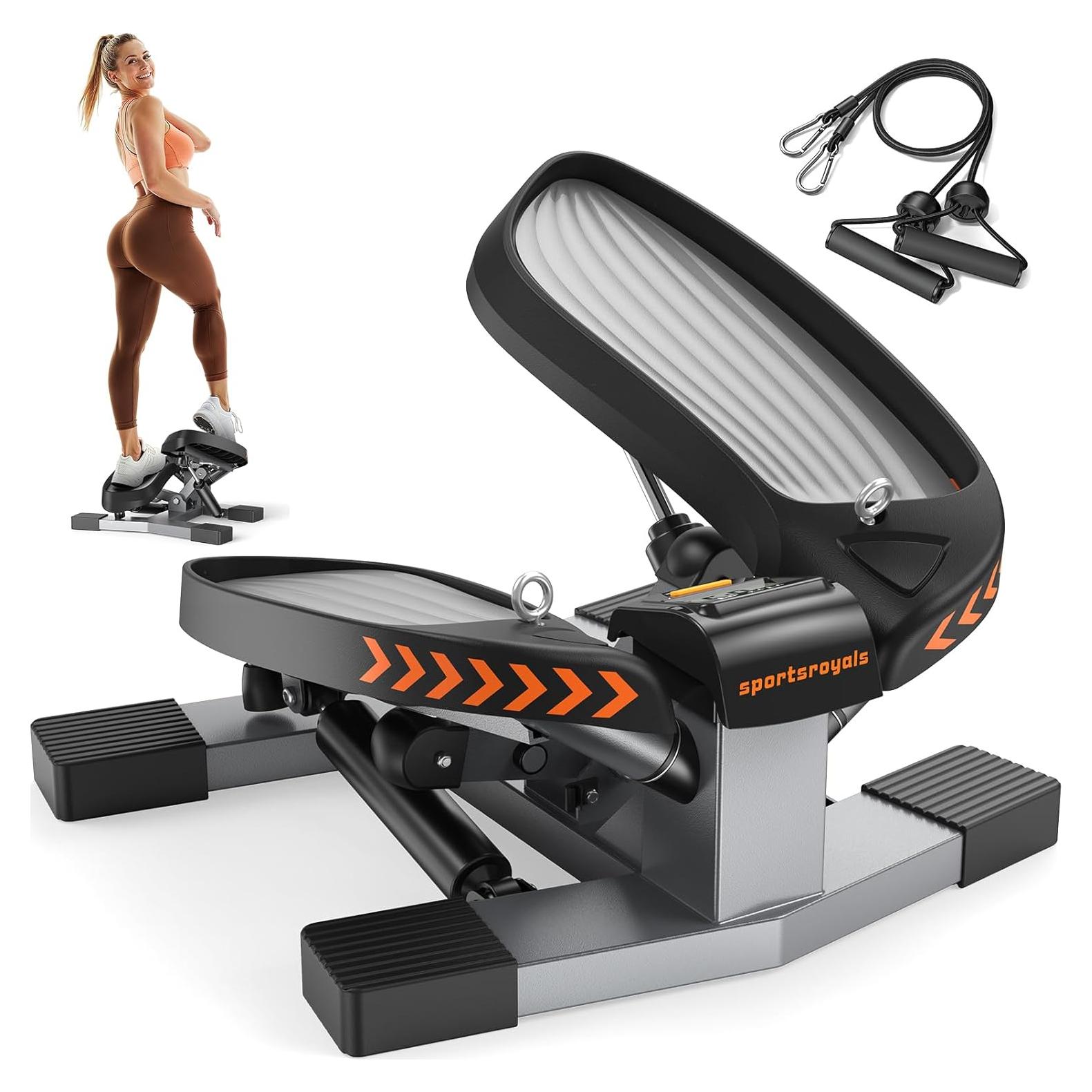 Stepper de Giro Sportsroyals - Ejercitador con Bandas 150kg