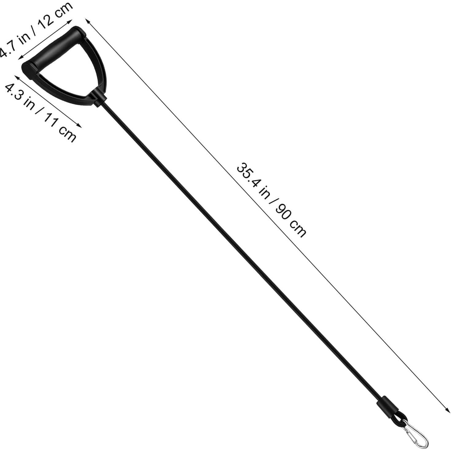 Bandas de Resistencia IMIKEYA con Mangos para Entrenamiento