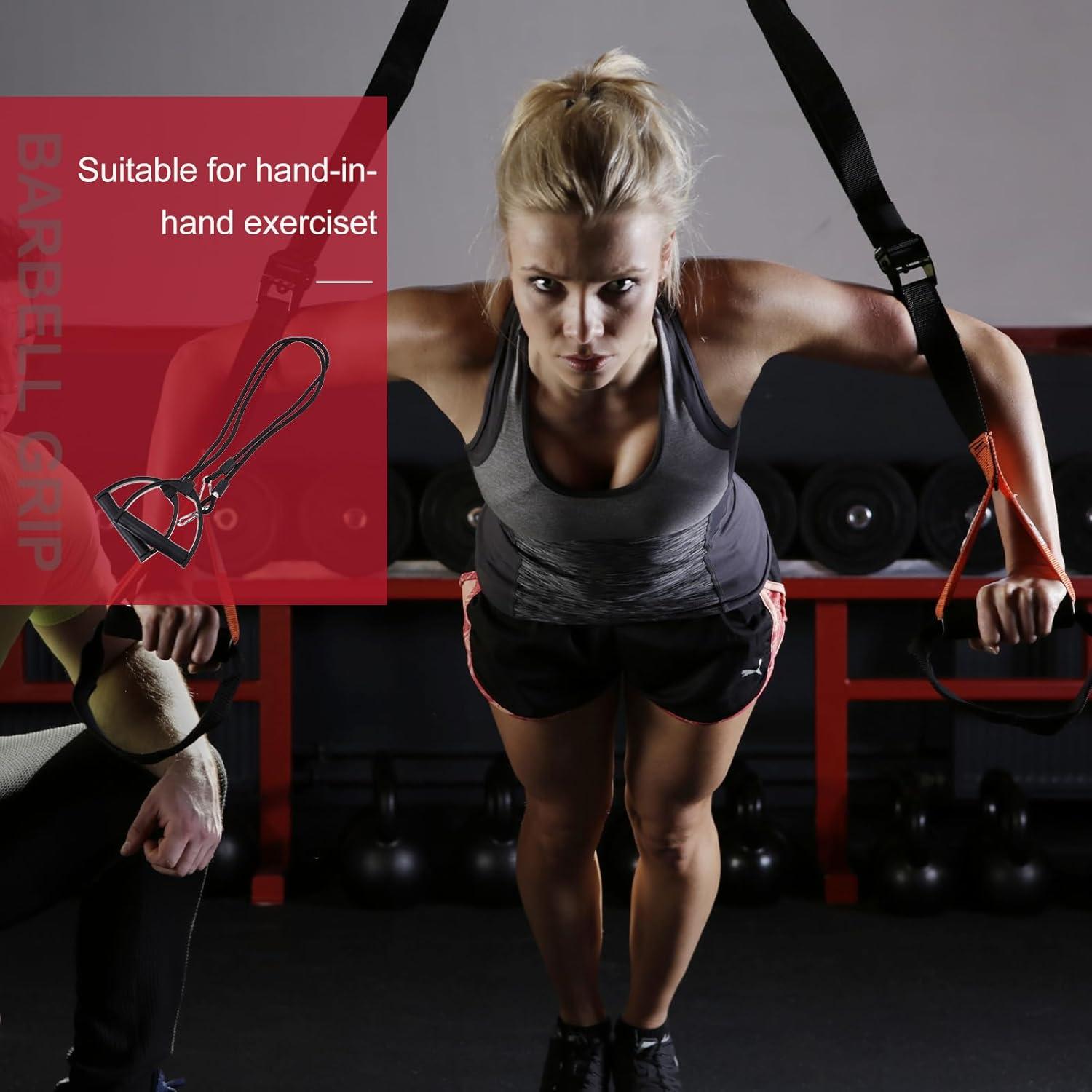Bandas de Resistencia IMIKEYA con Mangos para Entrenamiento