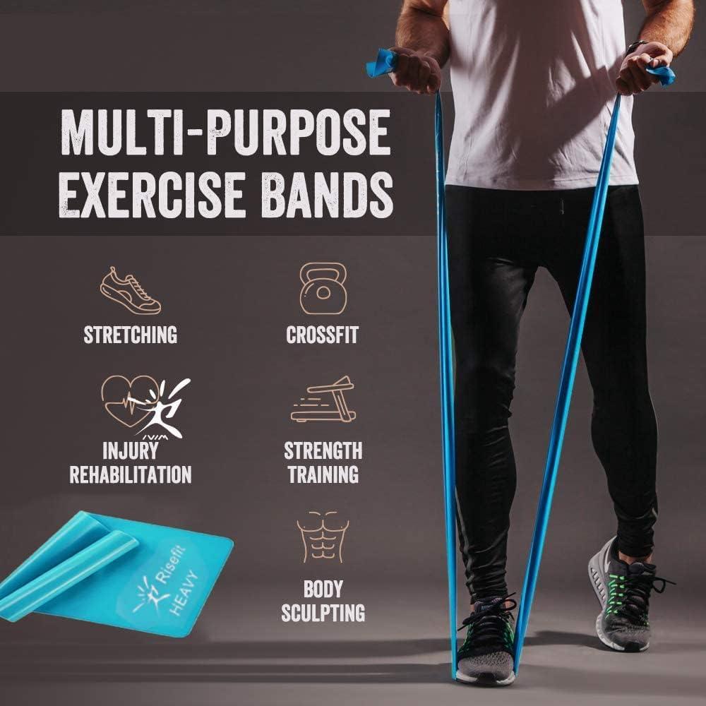 Juego de Bandas de Resistencia Risefit 3 Niveles Sin Látex