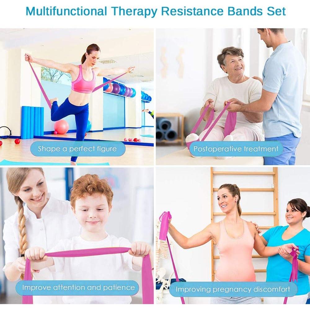 Juego de Bandas de Resistencia Risefit 3 Niveles Sin Látex