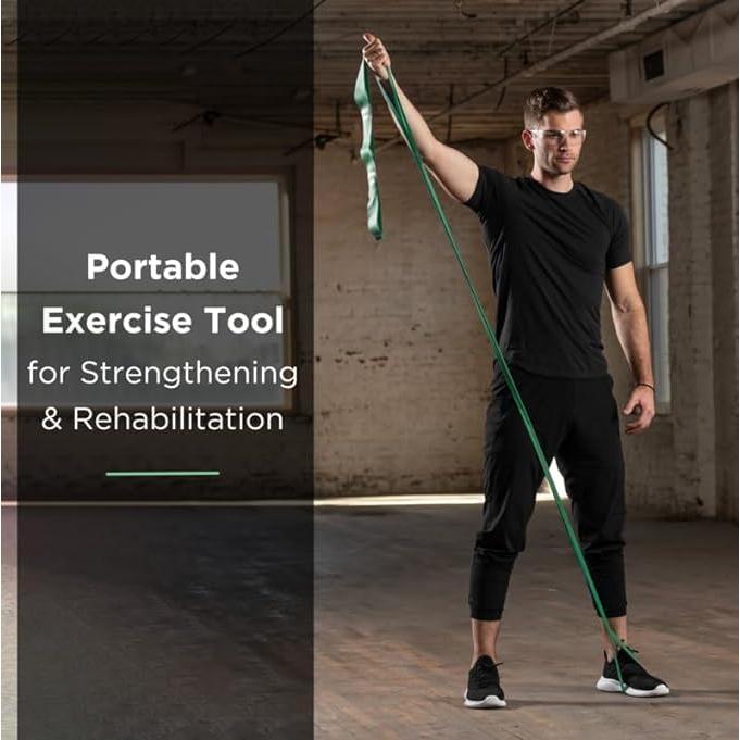 Banda de Resistencia THERABAND CLX Roja y Verde Mediana Pesada