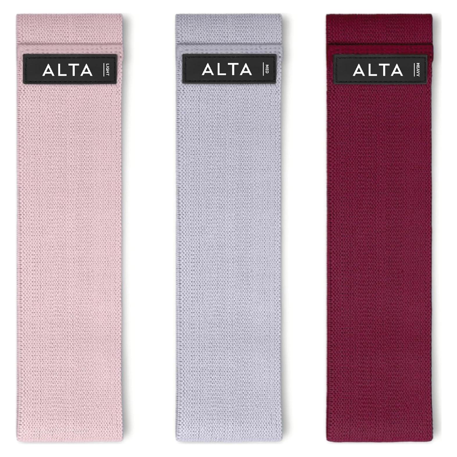 Bandas de Booty ALTA 3 Unidades Resistencia Tela Suave Antideslizante