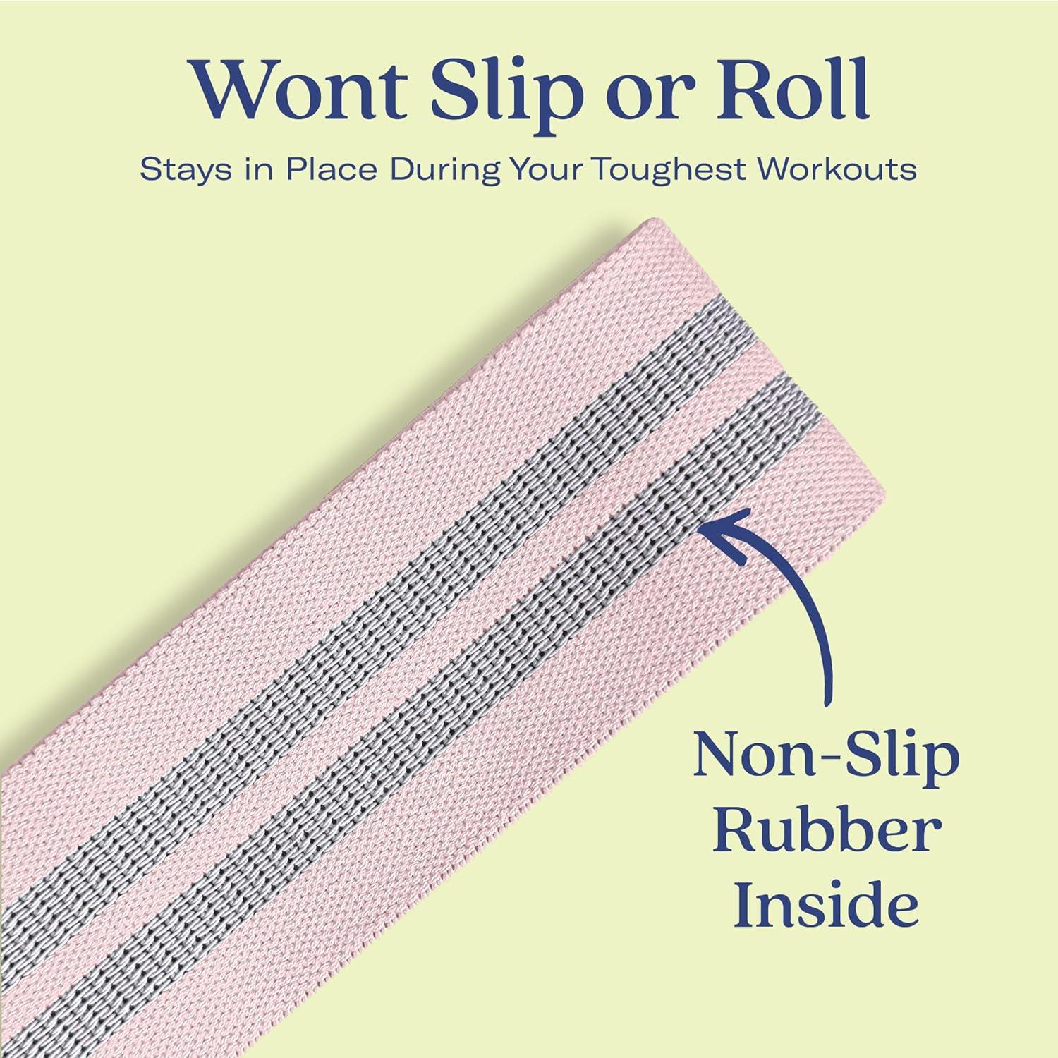 Bandas de Booty ALTA 3 Unidades Resistencia Tela Suave Antideslizante