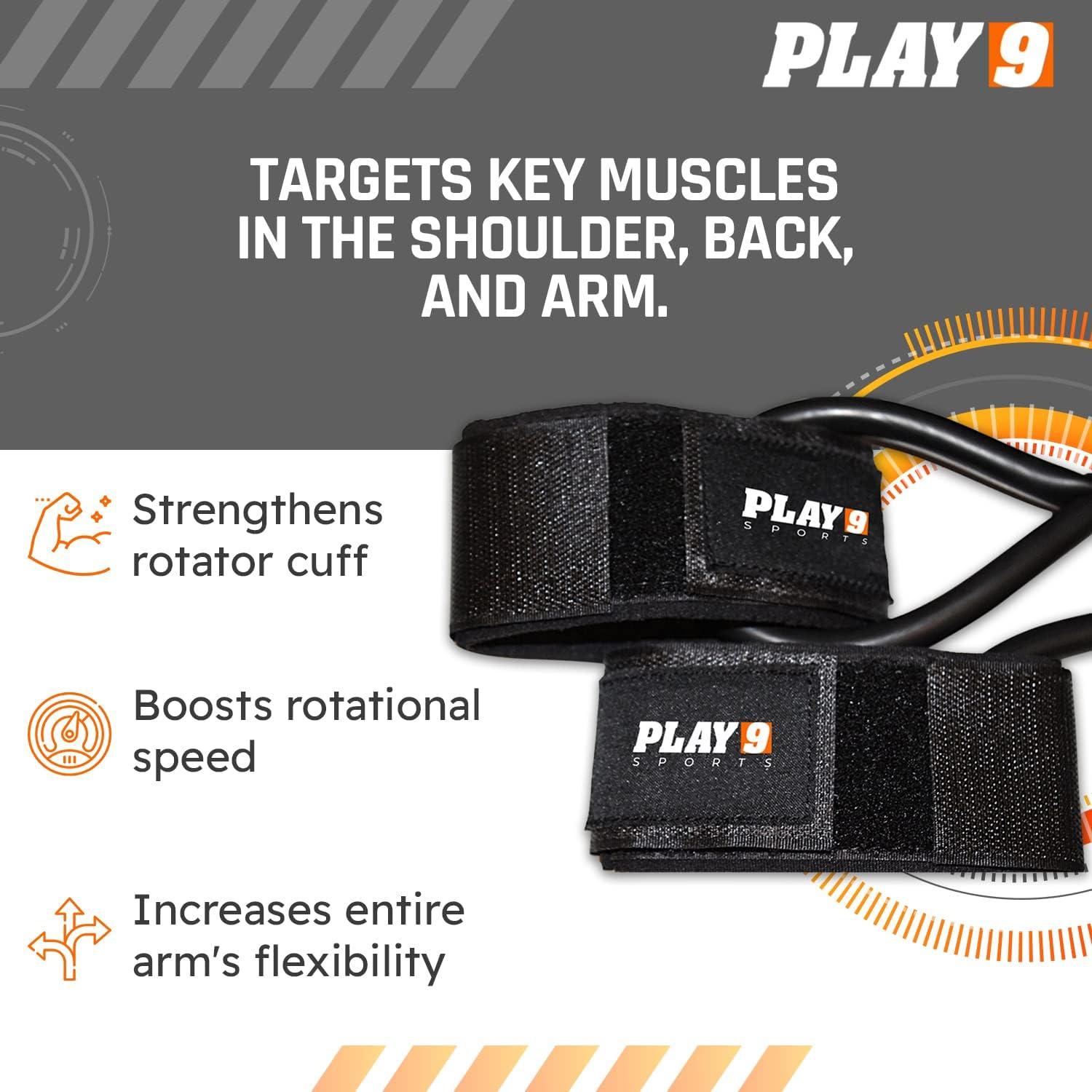 Banda de Resistencia SHOP PLAY 9 para Béisbol - Entrenamiento Elástico