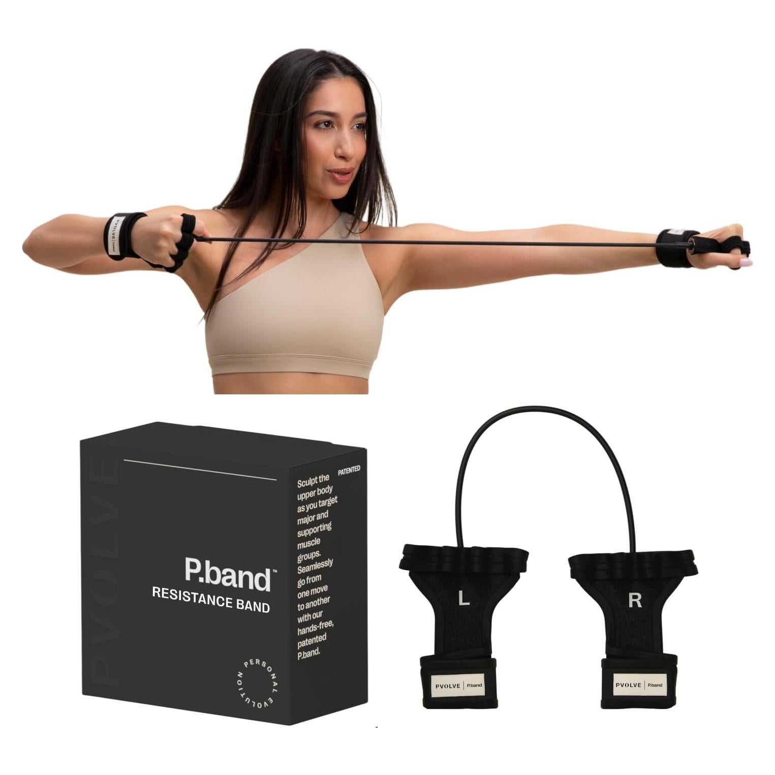 Banda de Resistencia Pvolve PBANDBLCK2023 - Ejercicio en Casa