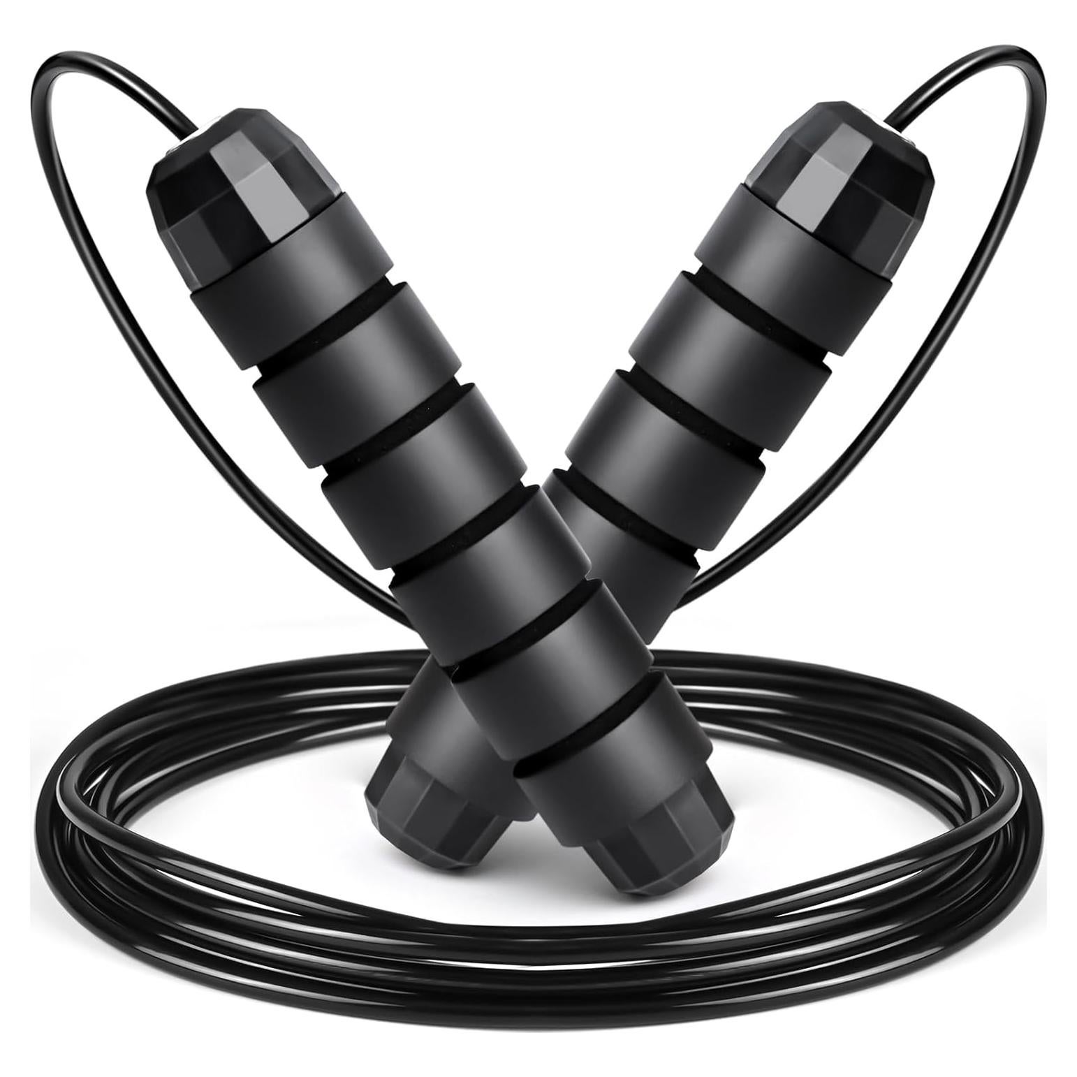 Cuerda de Salto Ajustable BLEUM CADE para Fitness y Ejercicio