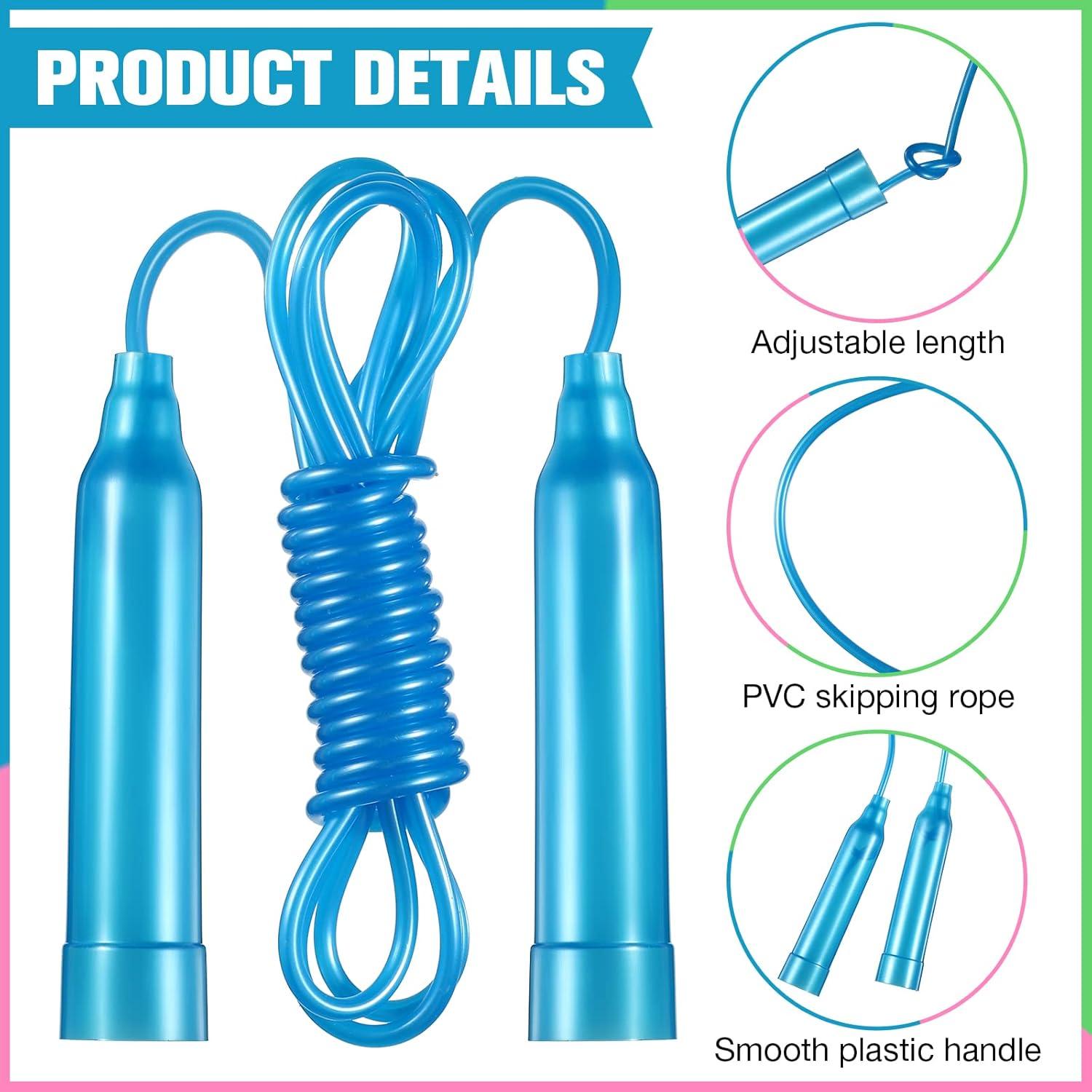 30 Cuerdas de Saltar Yunsailing Ajustables 2.29m Multicolor