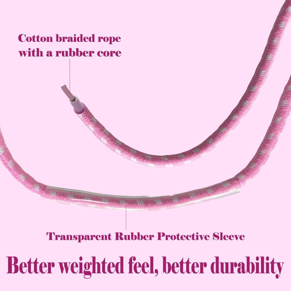 Cuerda de Saltar Ajustable Homello para Niños - Mango de Madera