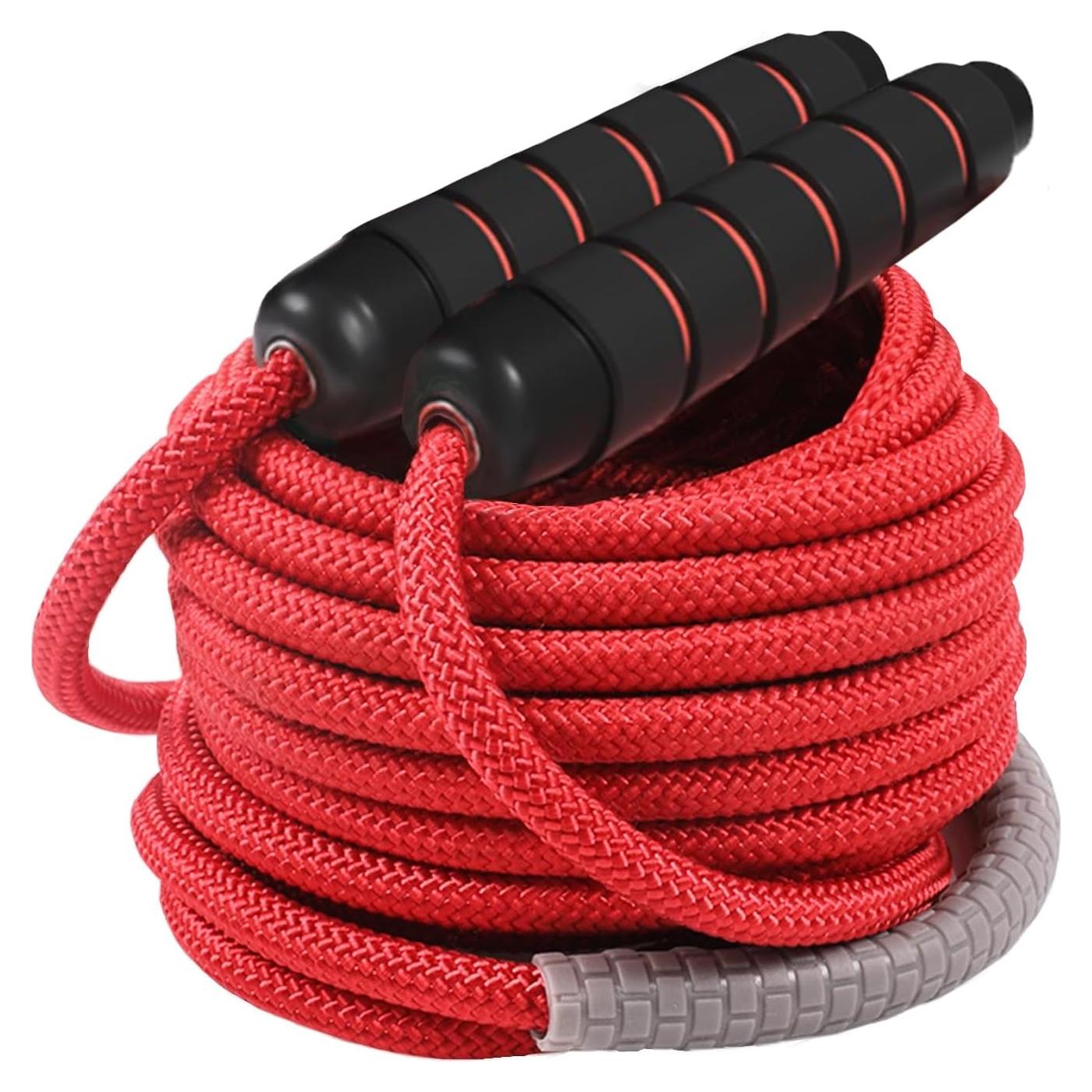 Cuerda de Salto Ajustable AIRLAXER 5m Doble Dutch Roja