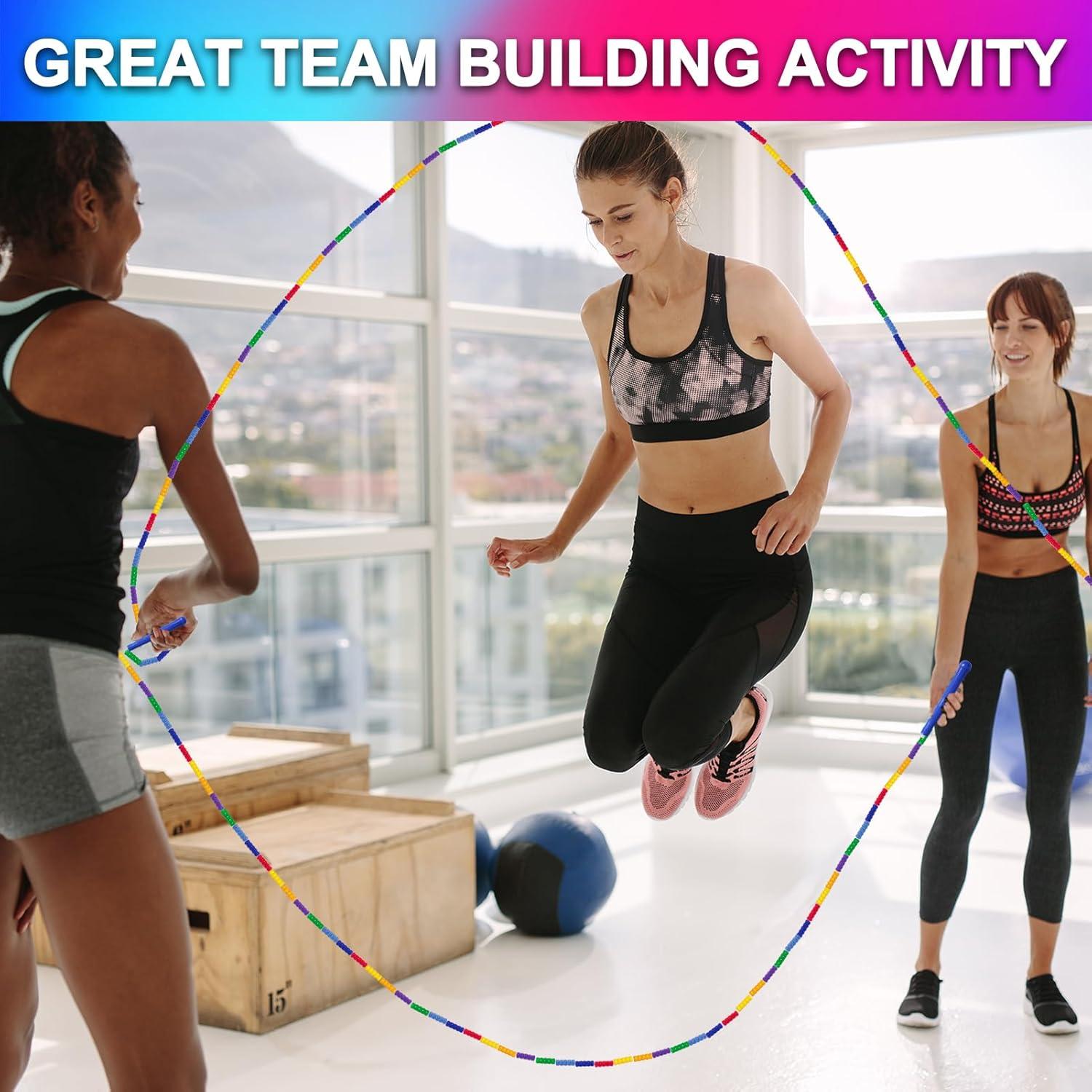 Cuerda de Saltar Doble Holandesa Newbyst 4.88 m Ajustable