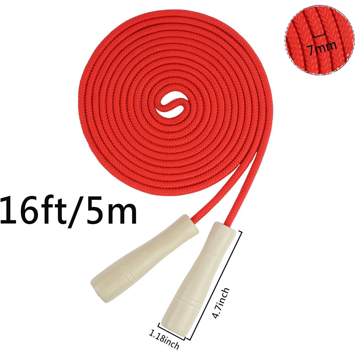 Cuerda de Saltar Doble Holandesa AUMCDIK 500 cm Ajustable