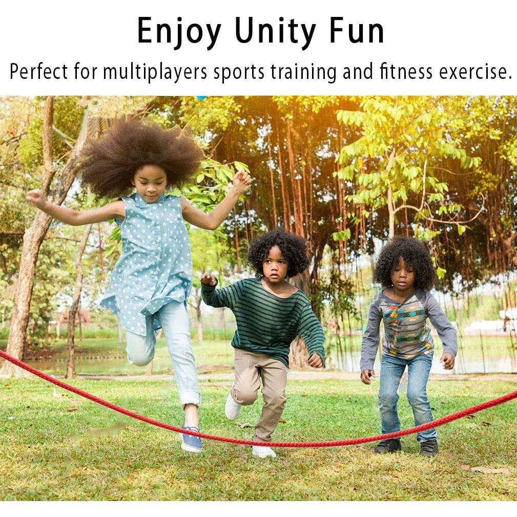 Cuerda de Saltar Doble Holandesa AUMCDIK 500 cm Ajustable