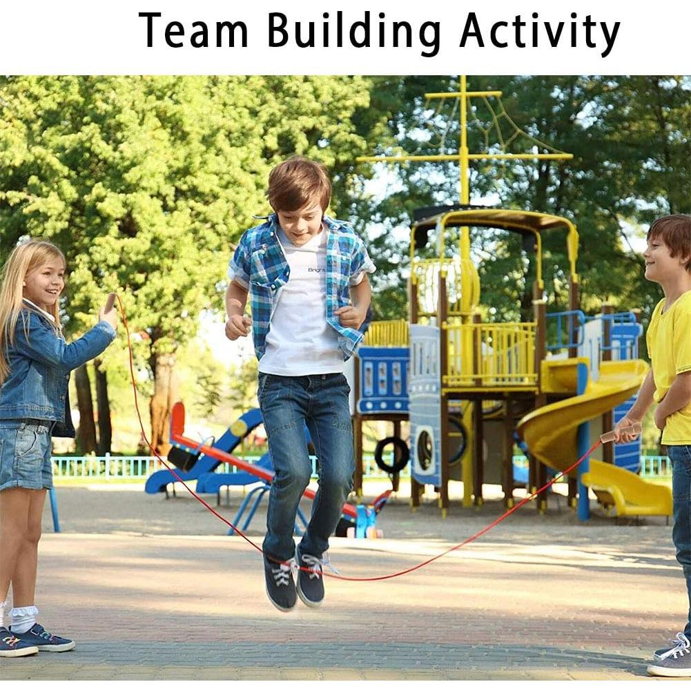 Cuerda de Saltar Doble Holandesa AUMCDIK 500 cm Ajustable