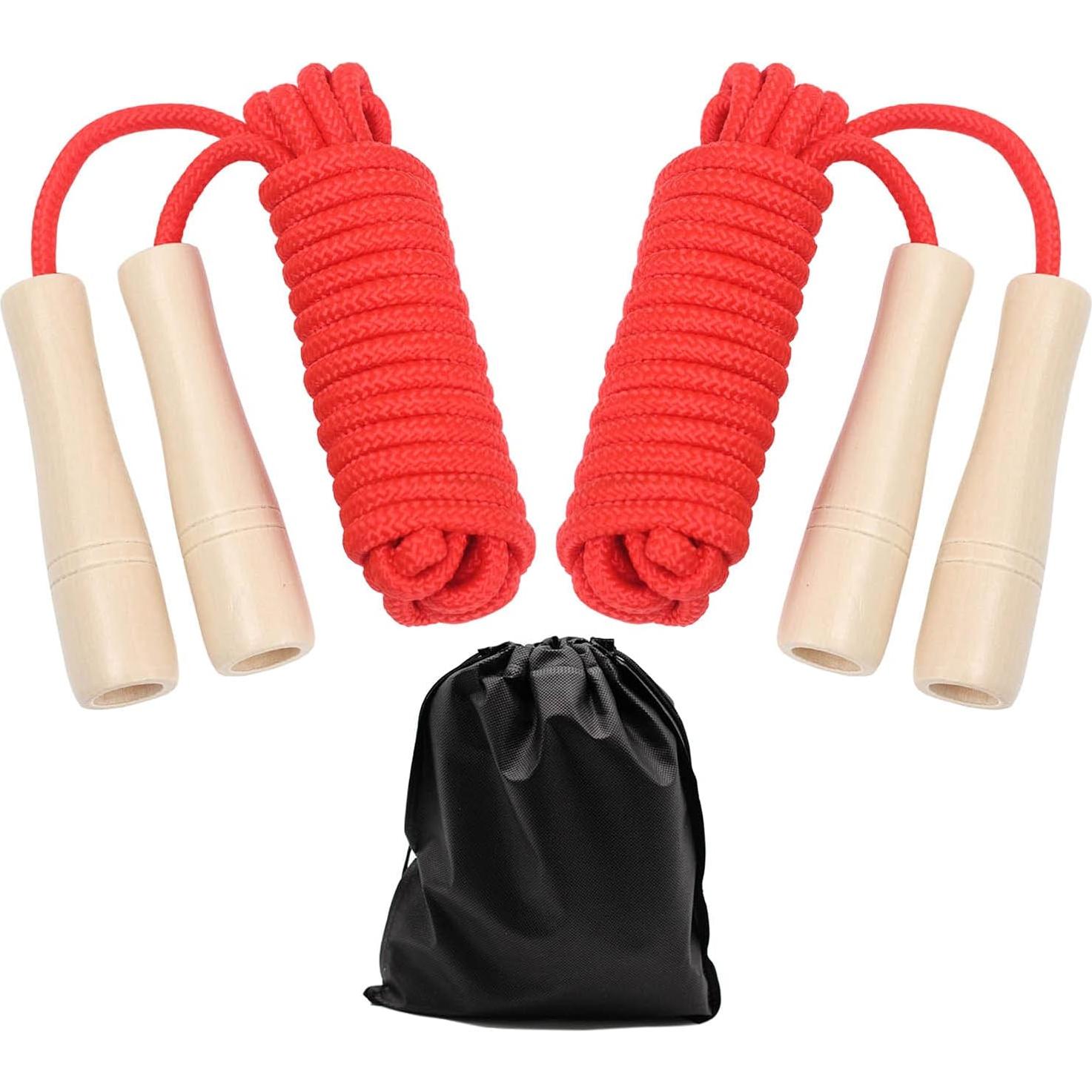 Cuerda de Saltar Doble Holandesa AUMCDIK 500 cm Ajustable