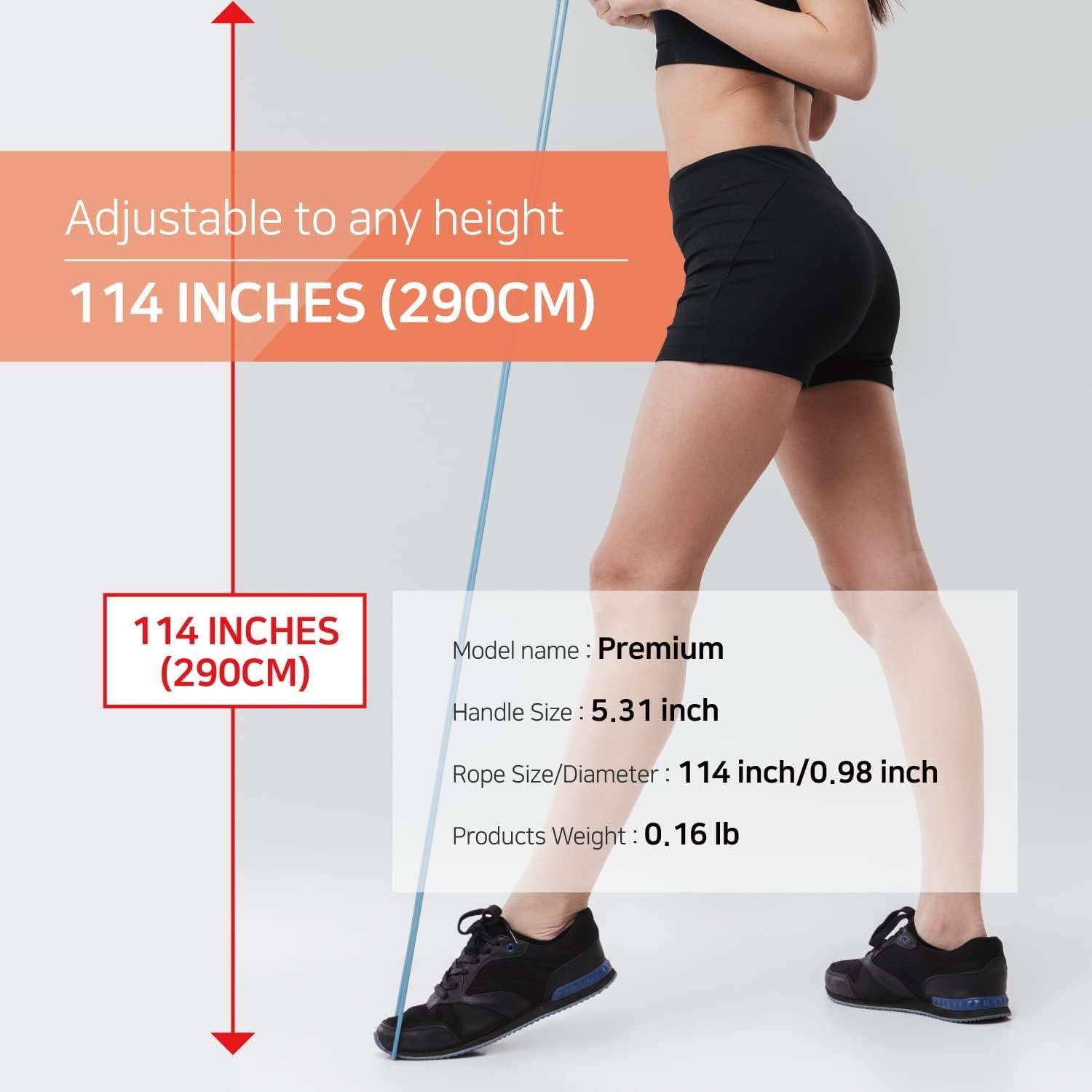 Cuerda de Salto KSY JUMP ROPE S700 Ajustable 290 cm Oro