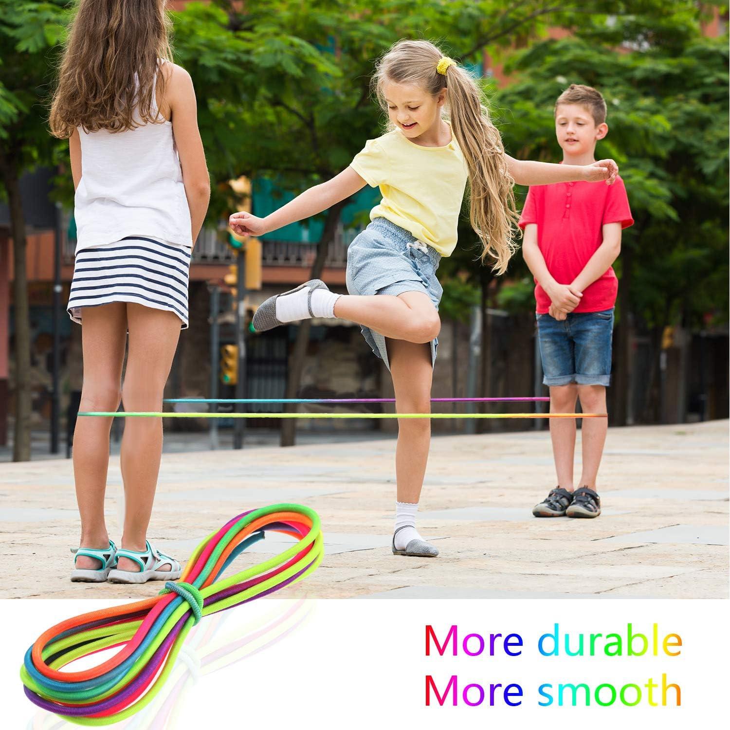 Cuerdas Chinas de Saltar Gejoy 5 Piezas Nylon Multicolor 3m