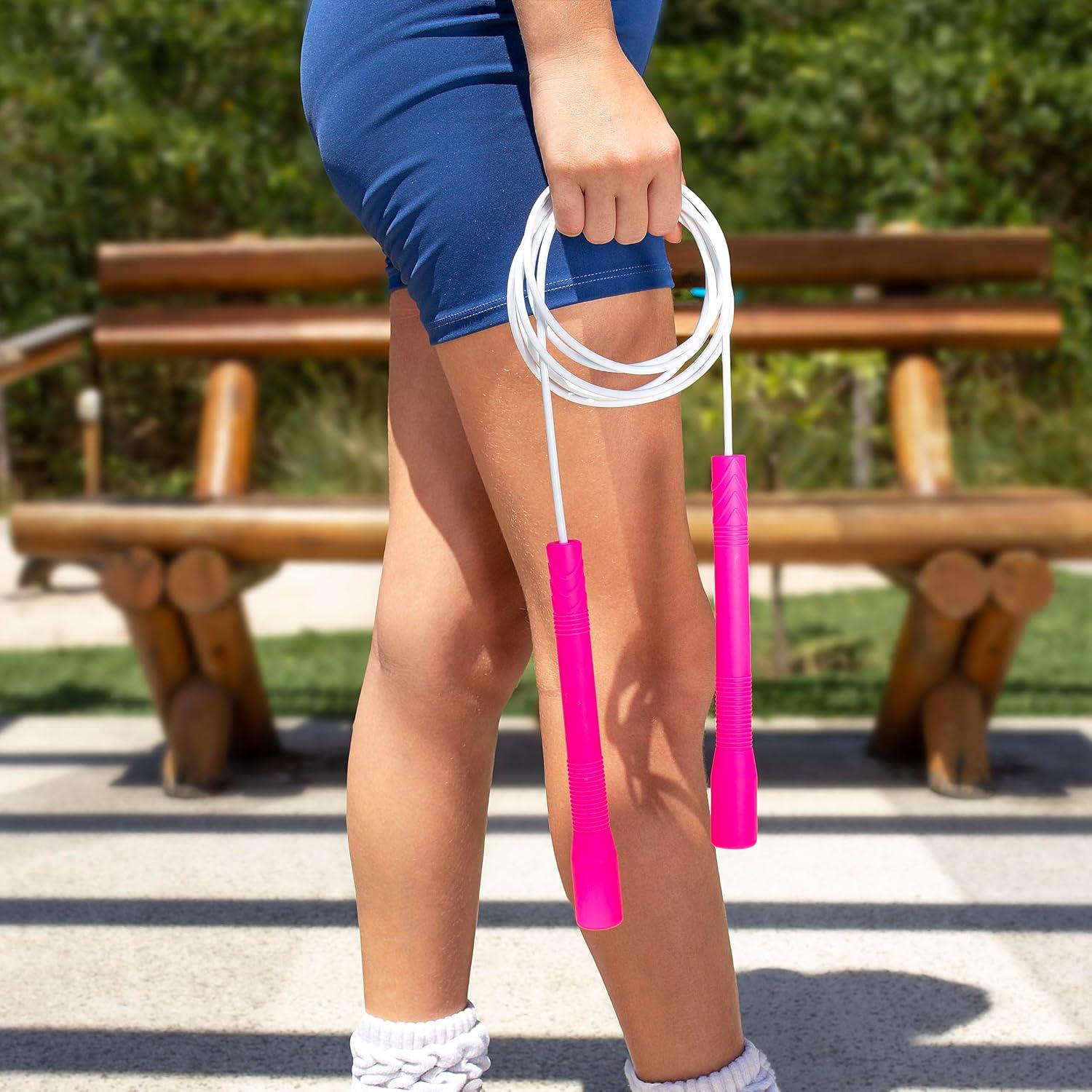 Cuerda de Salto EliteSRS Ajustable 3.05m con Mangos Largos