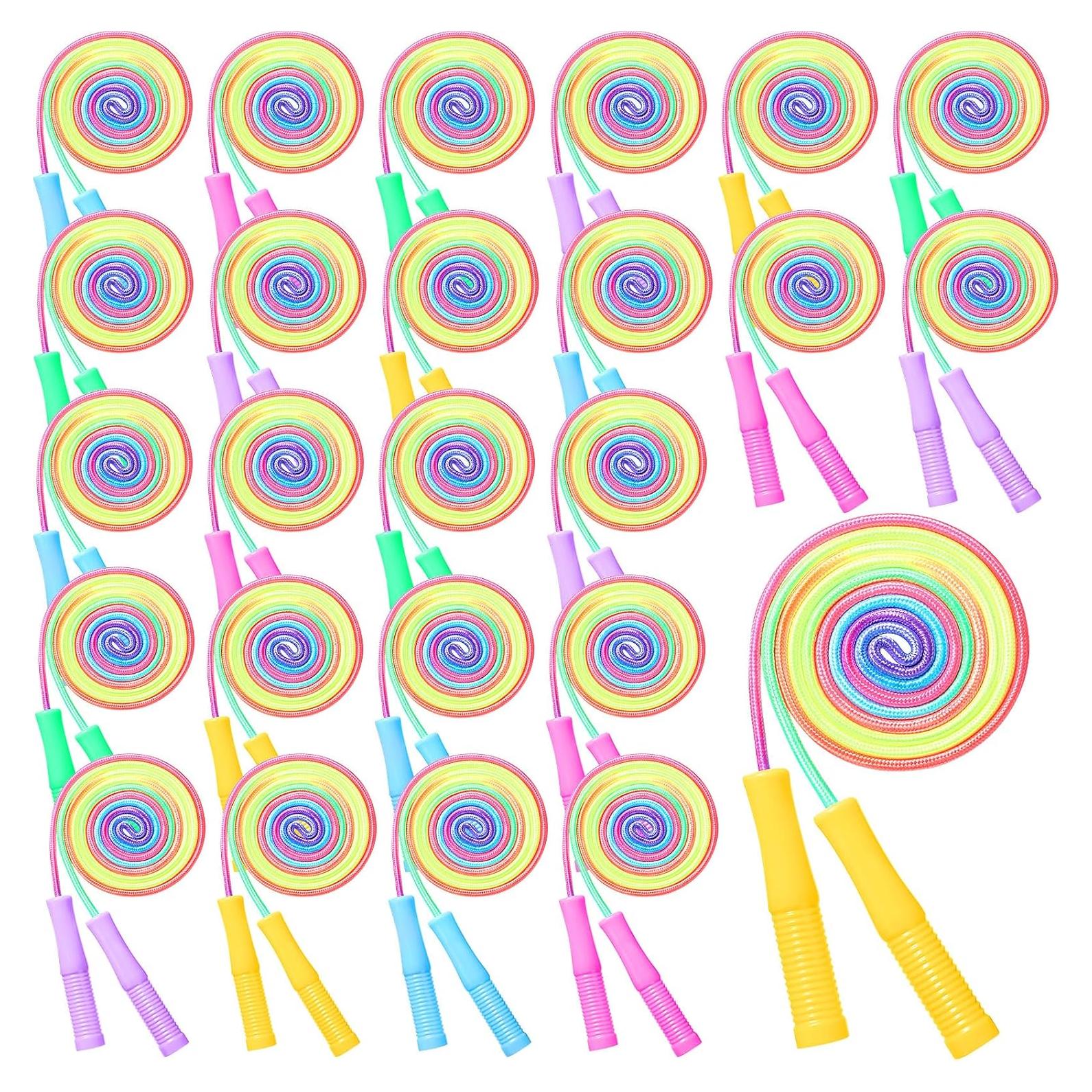 Paquete de 24 Cuerdas de Salto Ajustables PullCrease 2.2m