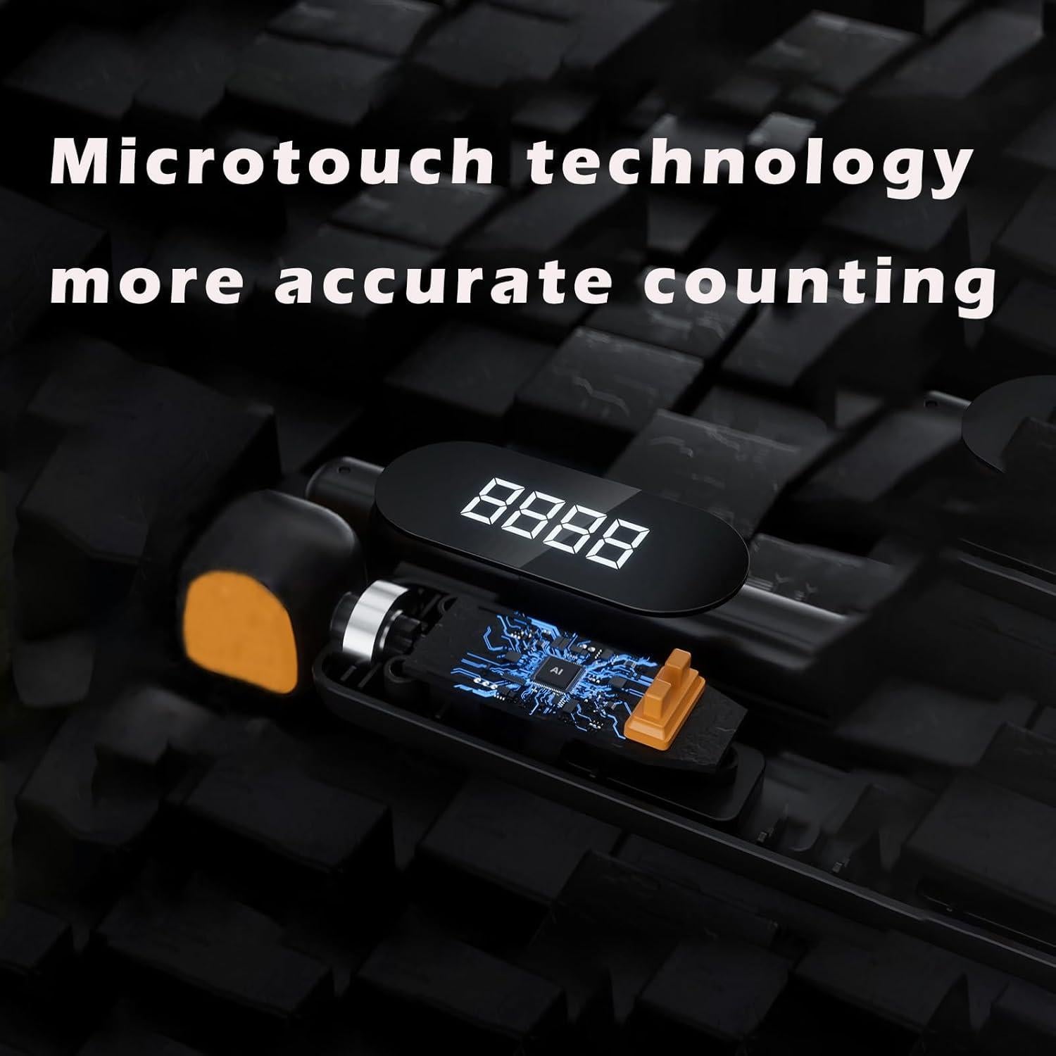 Cuerda de saltar inalámbrica HISPOX con contador LCD ajustable