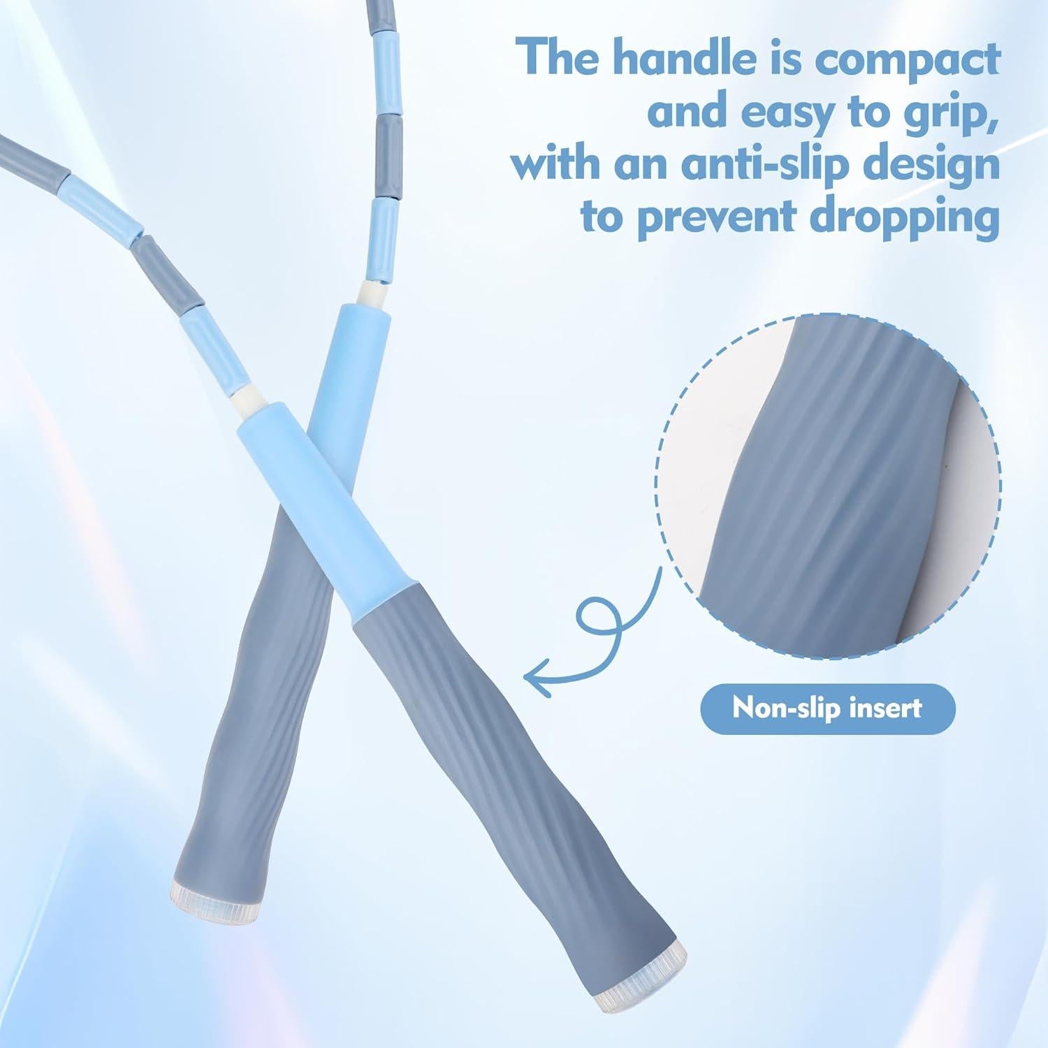 Cuerda de Salto Coolrunner 279.4 cm Ajustable para Niños y Adultos