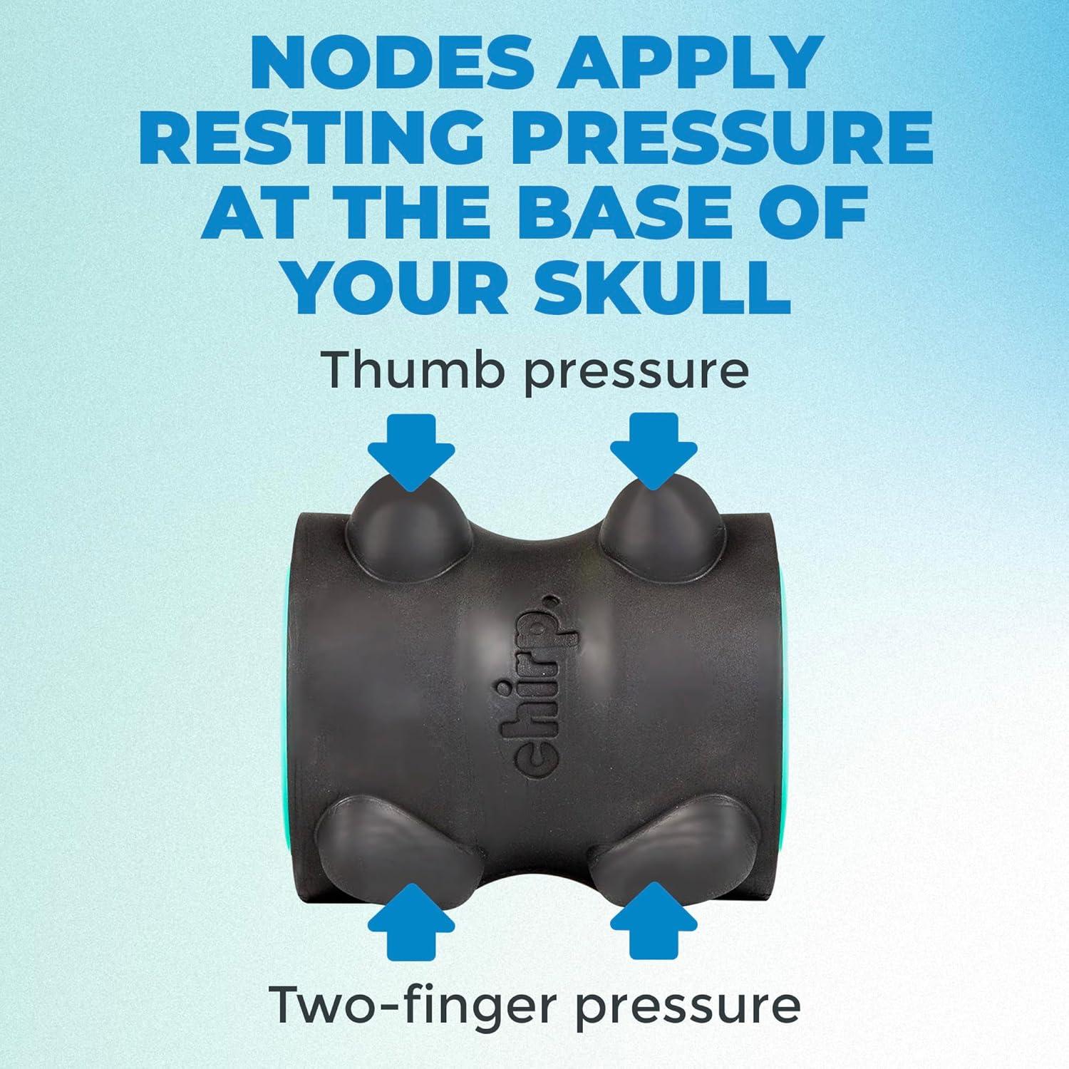 Rueda de Masaje Chirp XR - Alivio de Espalda y Cuello 10 cm