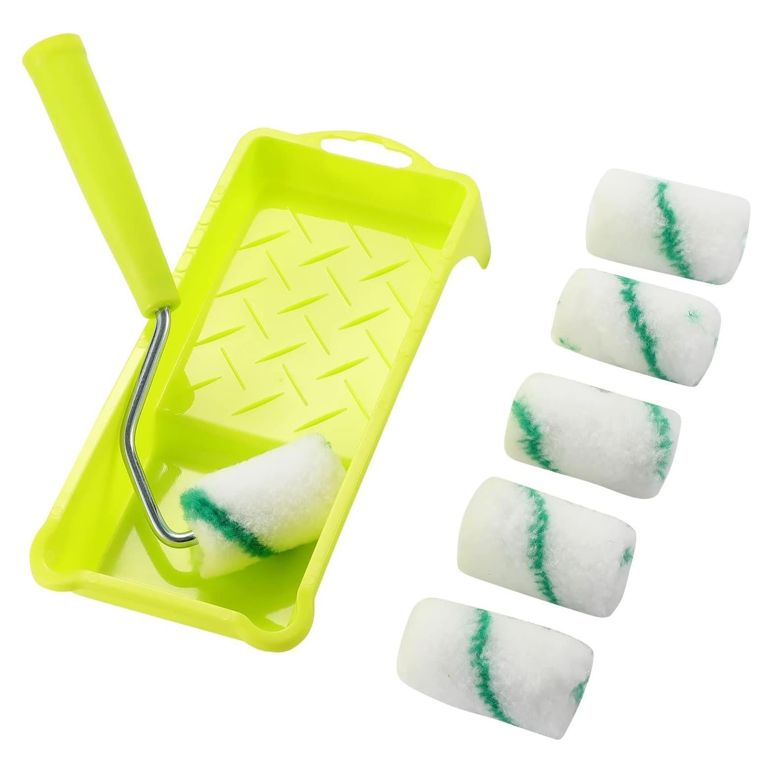 Juego de Rodillos de Pintura Mini KUPOO 2" 8 Piezas para DIY