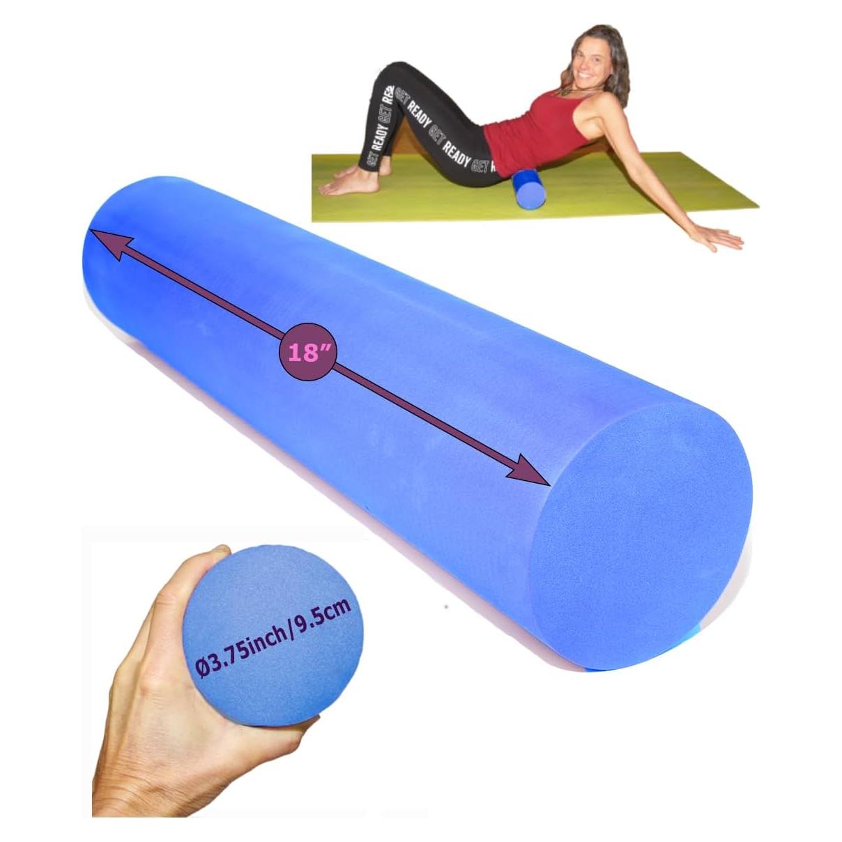 Rodillo de Espuma Azul Body Enjoy 9.53cm x 45.72cm Densidad Media