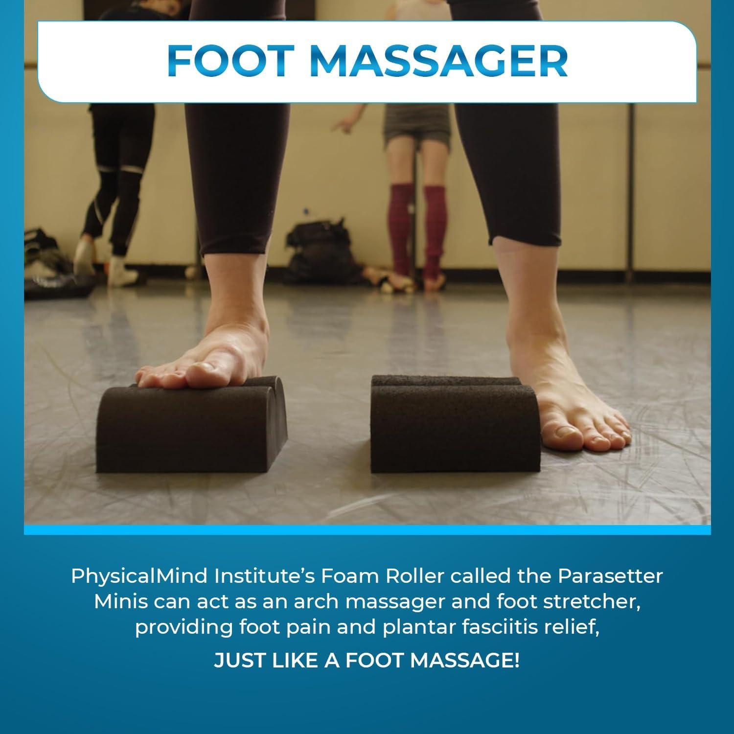 Rodillo de Espuma Parasetter Minis Instituto PhysicalMind - Alivio Fascitis Plantar