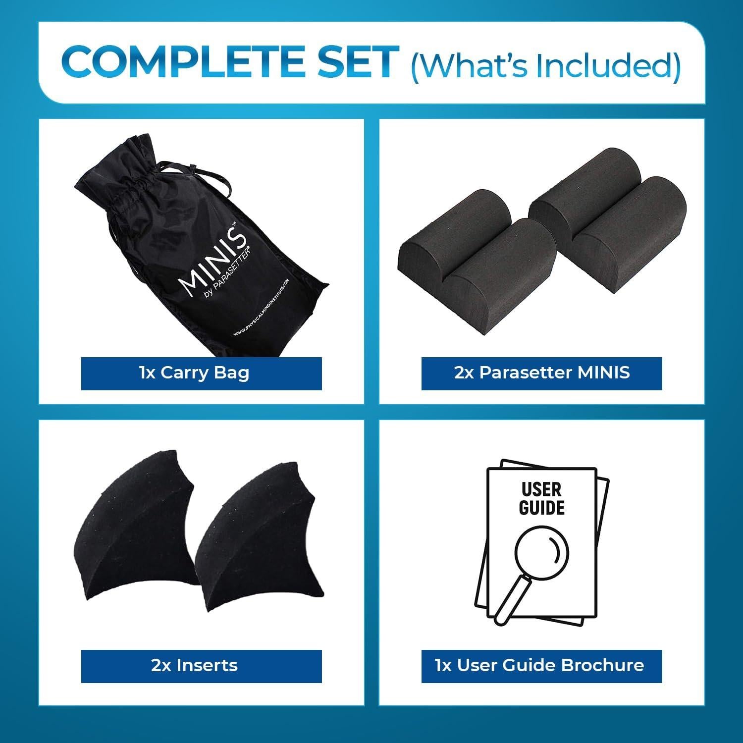 Rodillo de Espuma Parasetter Minis Instituto PhysicalMind - Alivio Fascitis Plantar