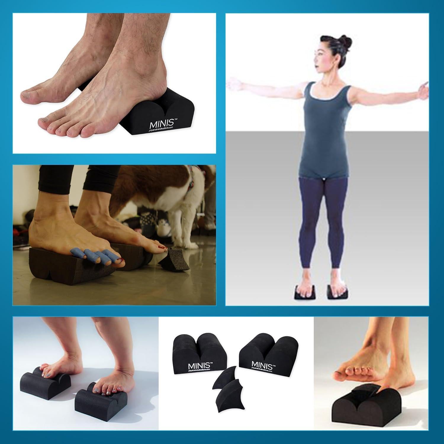 Rodillo de Espuma Parasetter Minis Instituto PhysicalMind - Alivio Fascitis Plantar