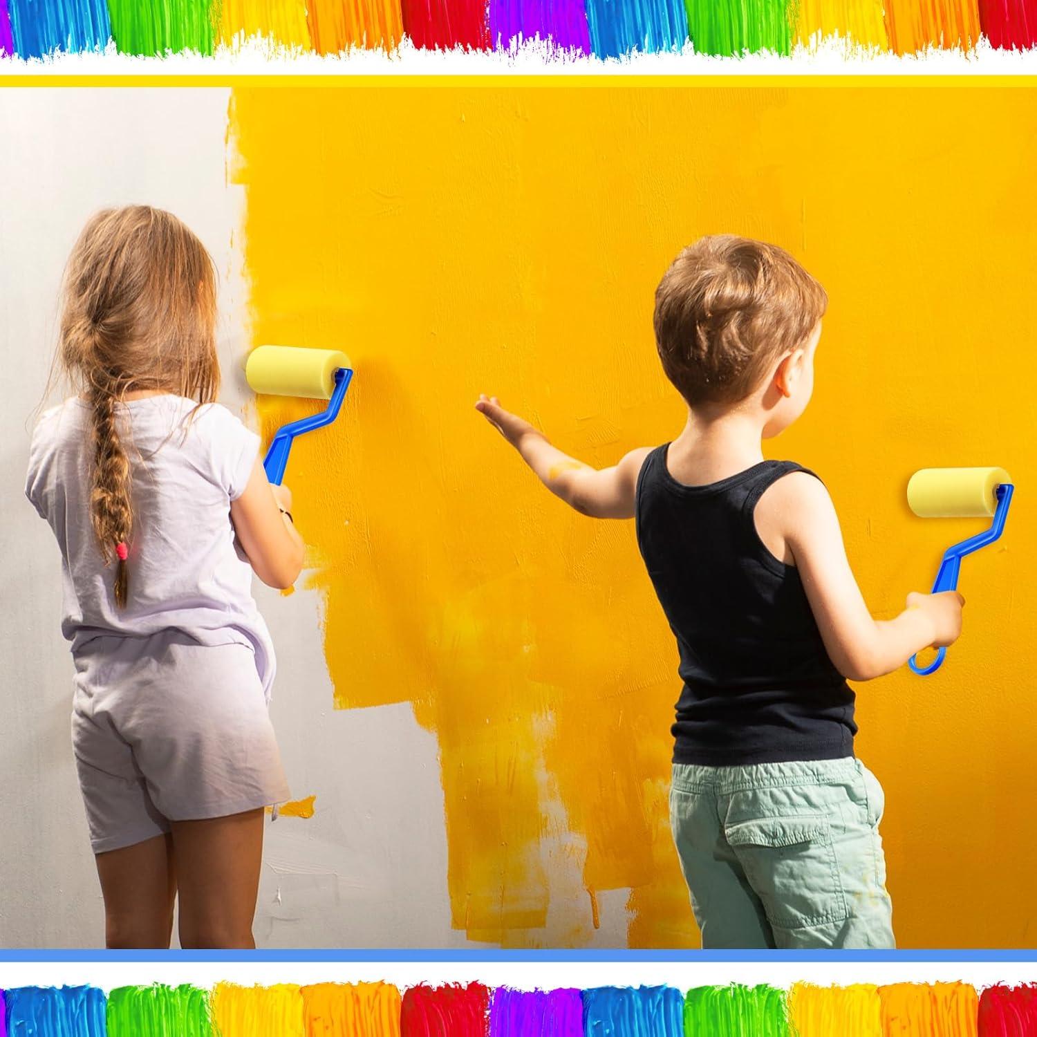 Rodillos de Pintura de Espuma Tenceur 50 Piezas 7 cm