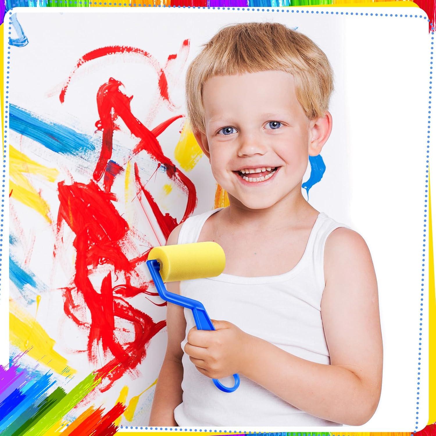 Rodillos de Pintura de Espuma Tenceur 50 Piezas 7 cm