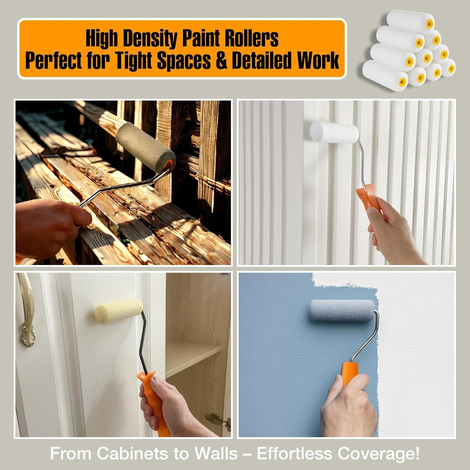 Rodillo de Pintura de Espuma 15.24 cm - Paquete de 10 - Origen