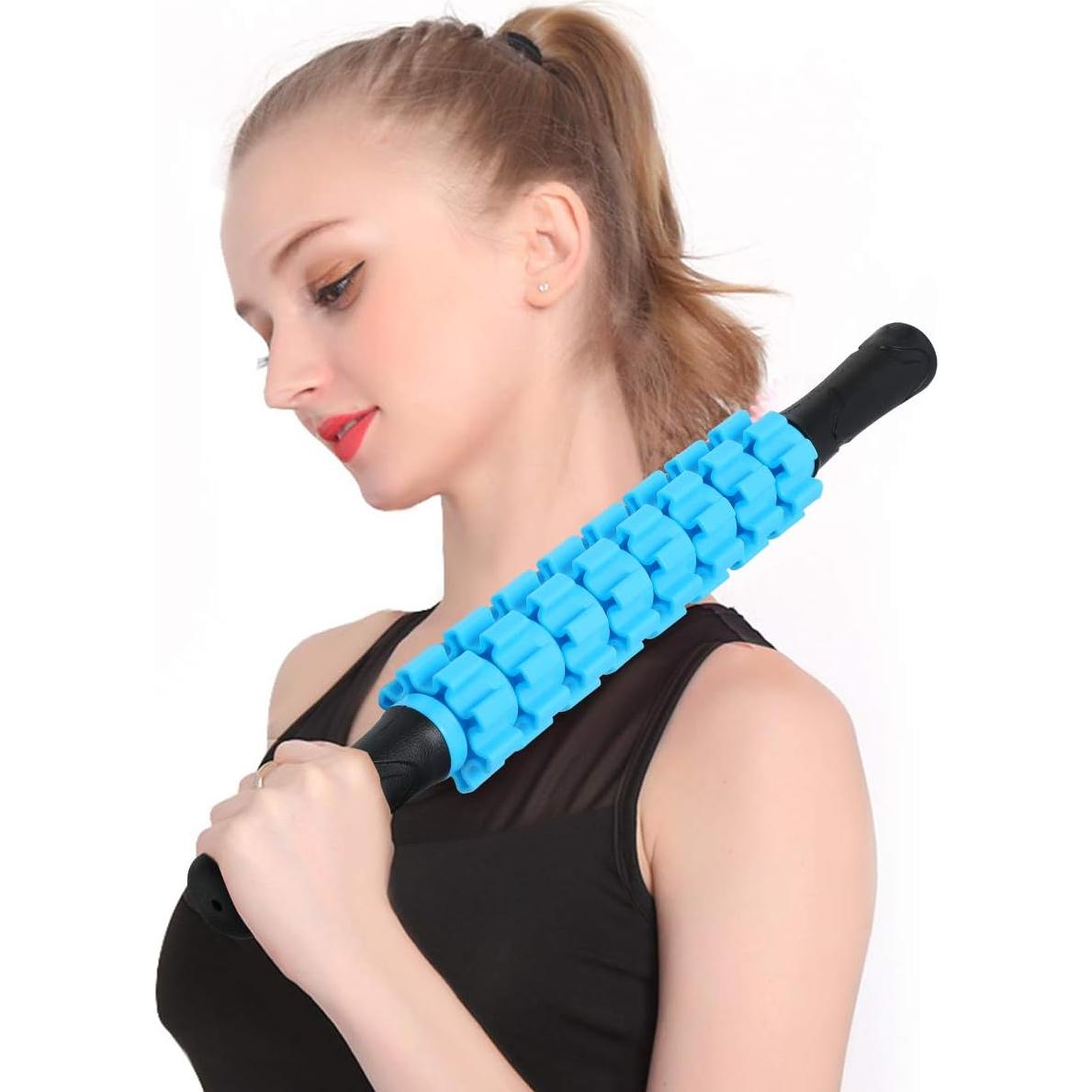 Rodillo de Masaje Muscular ZanLLW 40x4 cm Alivio Profundo