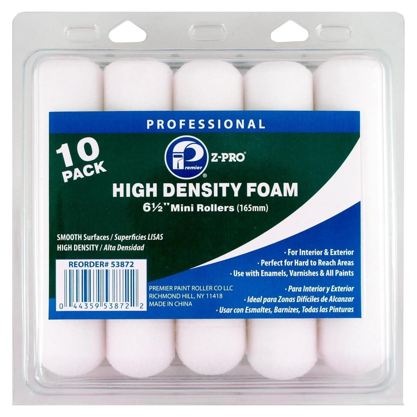 Rodillo Mini de Pintura Premier 16.5 cm Espuma Poliuretano