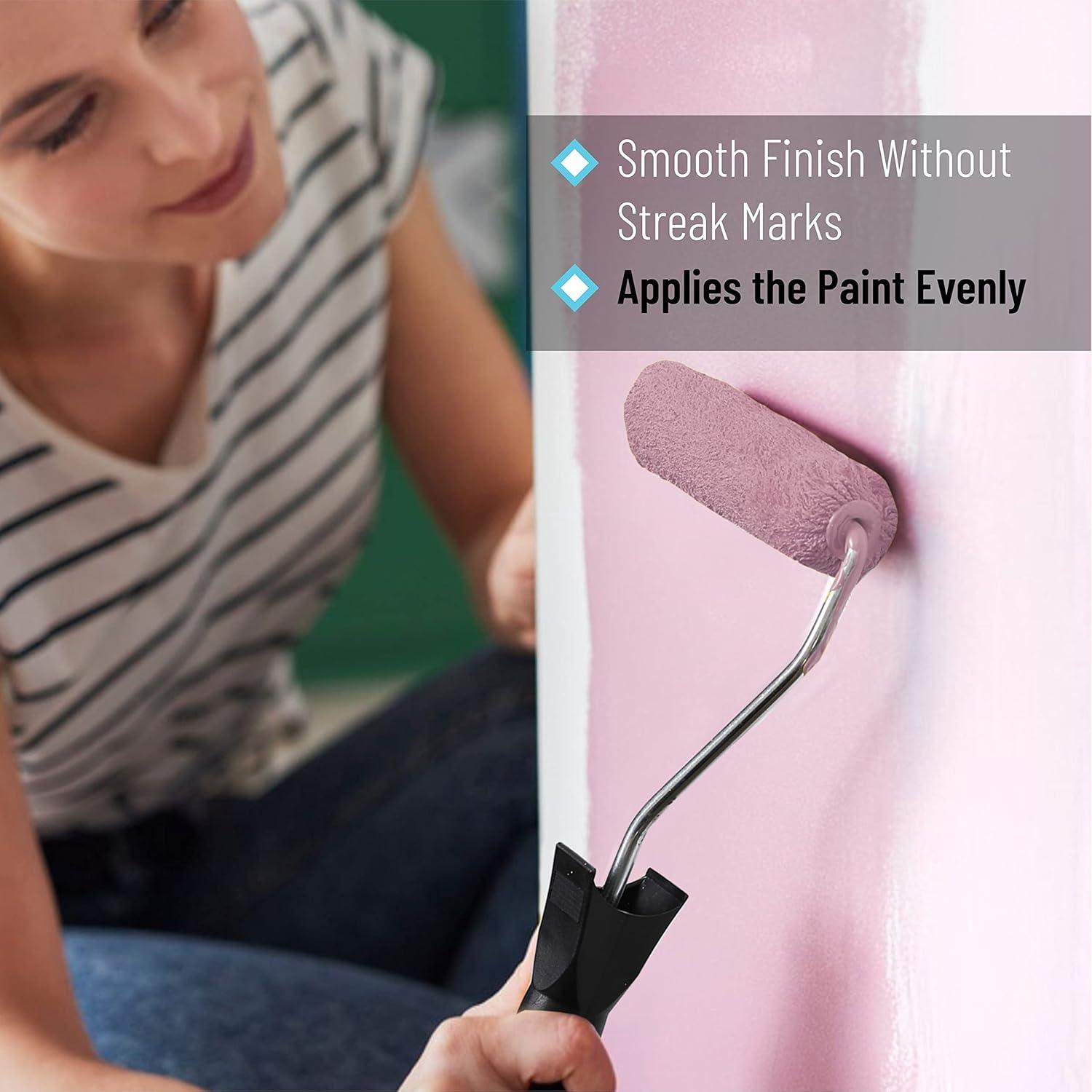 Juego de Pintura Bates Choice - Rodillo 10 cm, 5 Piezas